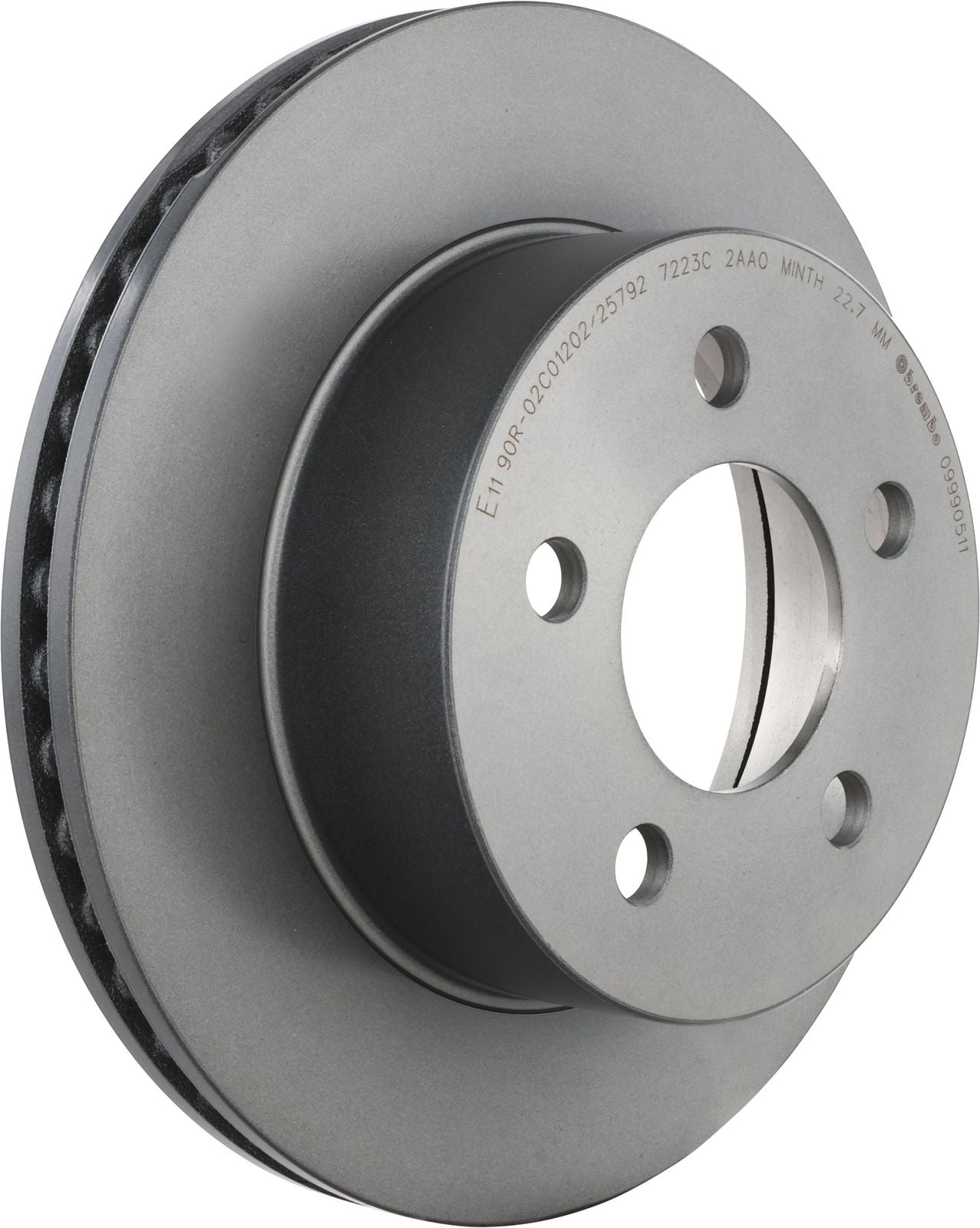 PRIME UV Coated Front Disc Brake Rotor - 09.9905.11_01