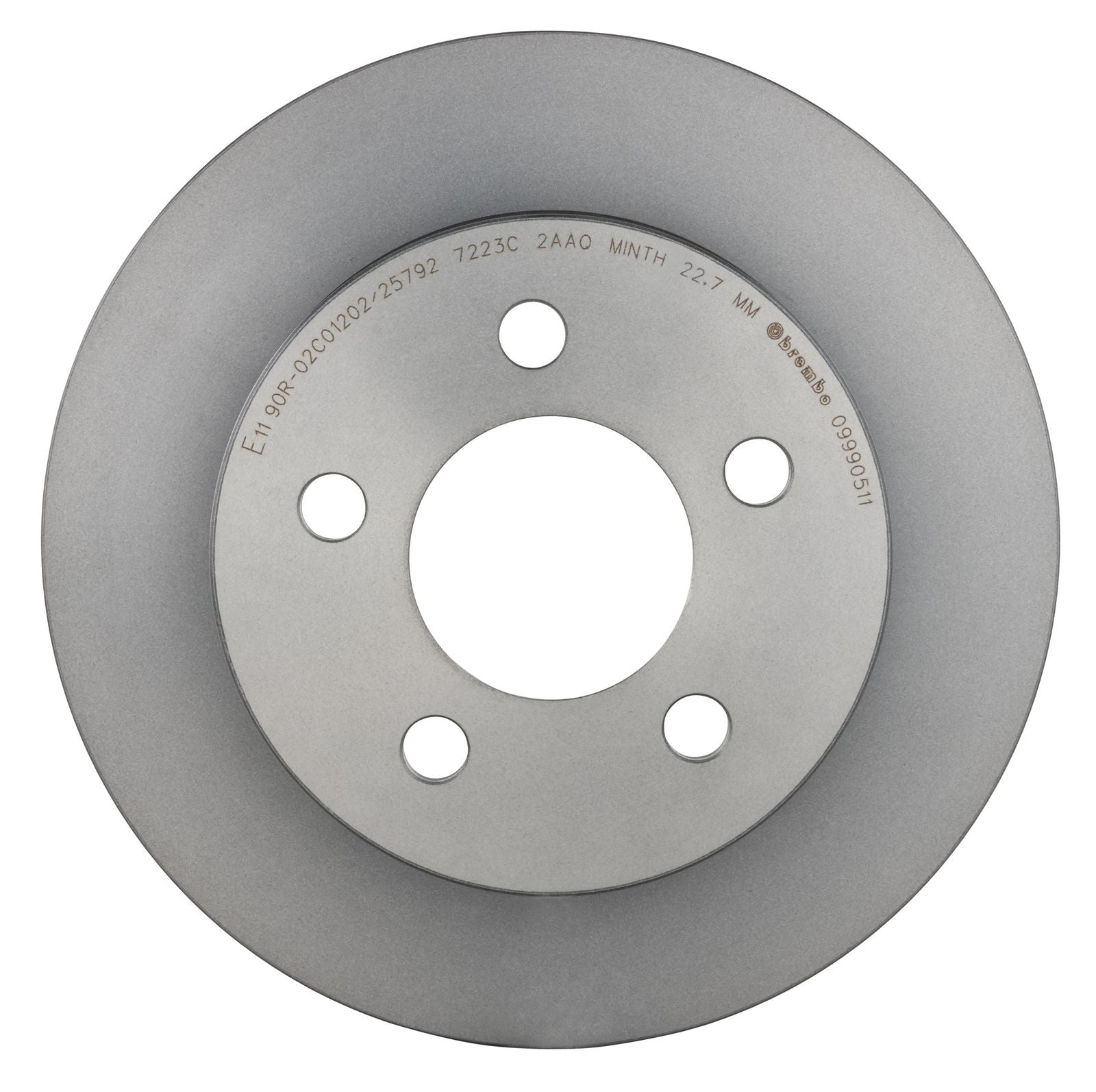 PRIME UV Coated Front Disc Brake Rotor - 09.9905.11_06