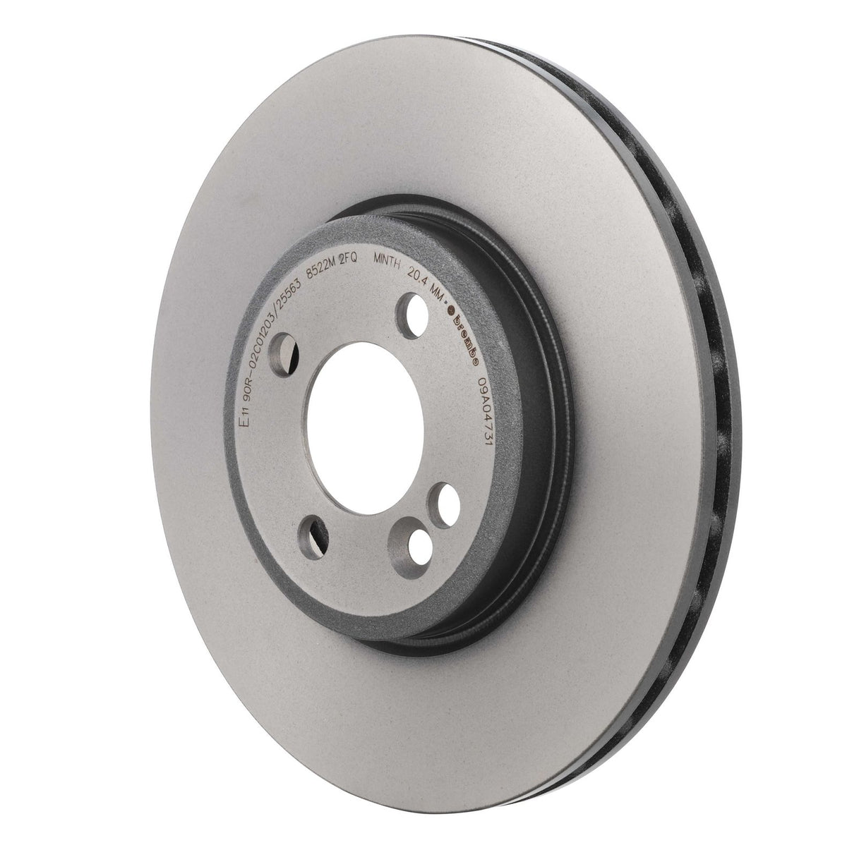 PRIME UV Coated Front Disc Brake Rotor - 09.A047.31_09