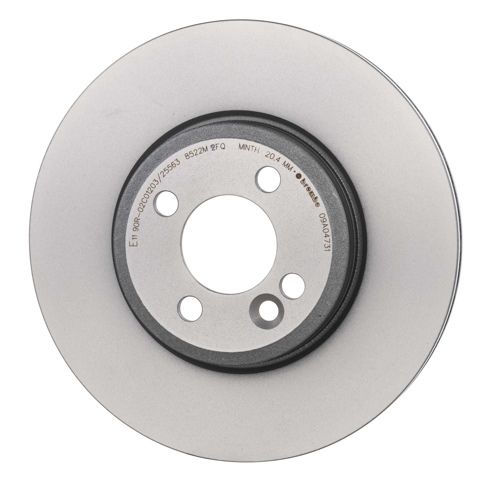 PRIME UV Coated Front Disc Brake Rotor - 09.A047.31_07