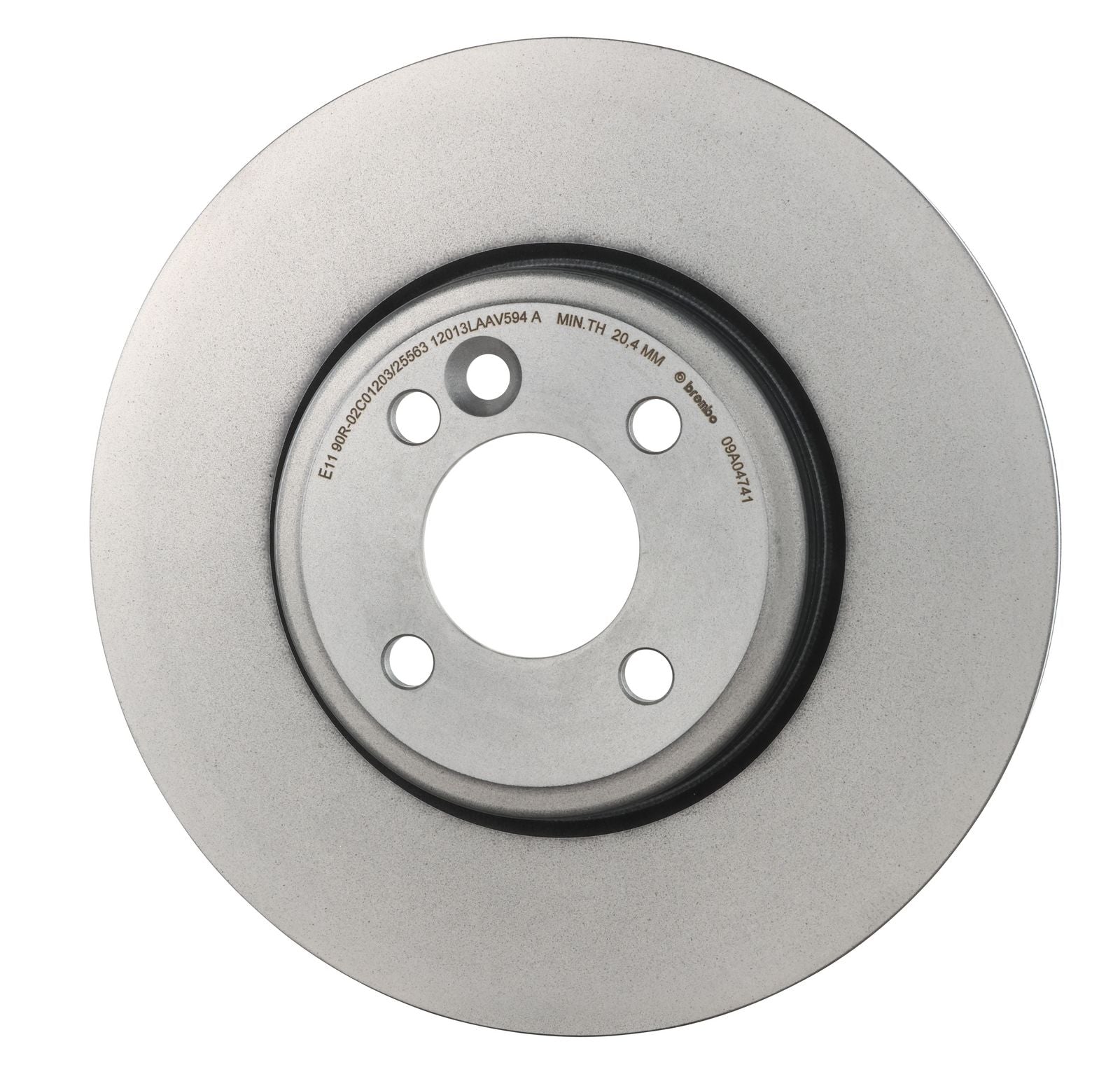 PRIME UV Coated Front Disc Brake Rotor - 09.A047.41_03