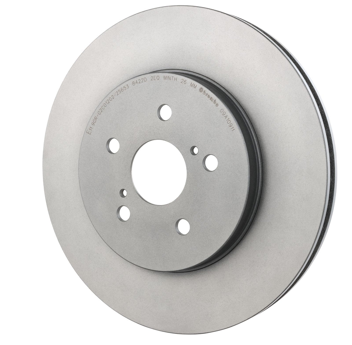 PRIME UV Coated Front Disc Brake Rotor - 09.A109.11_04