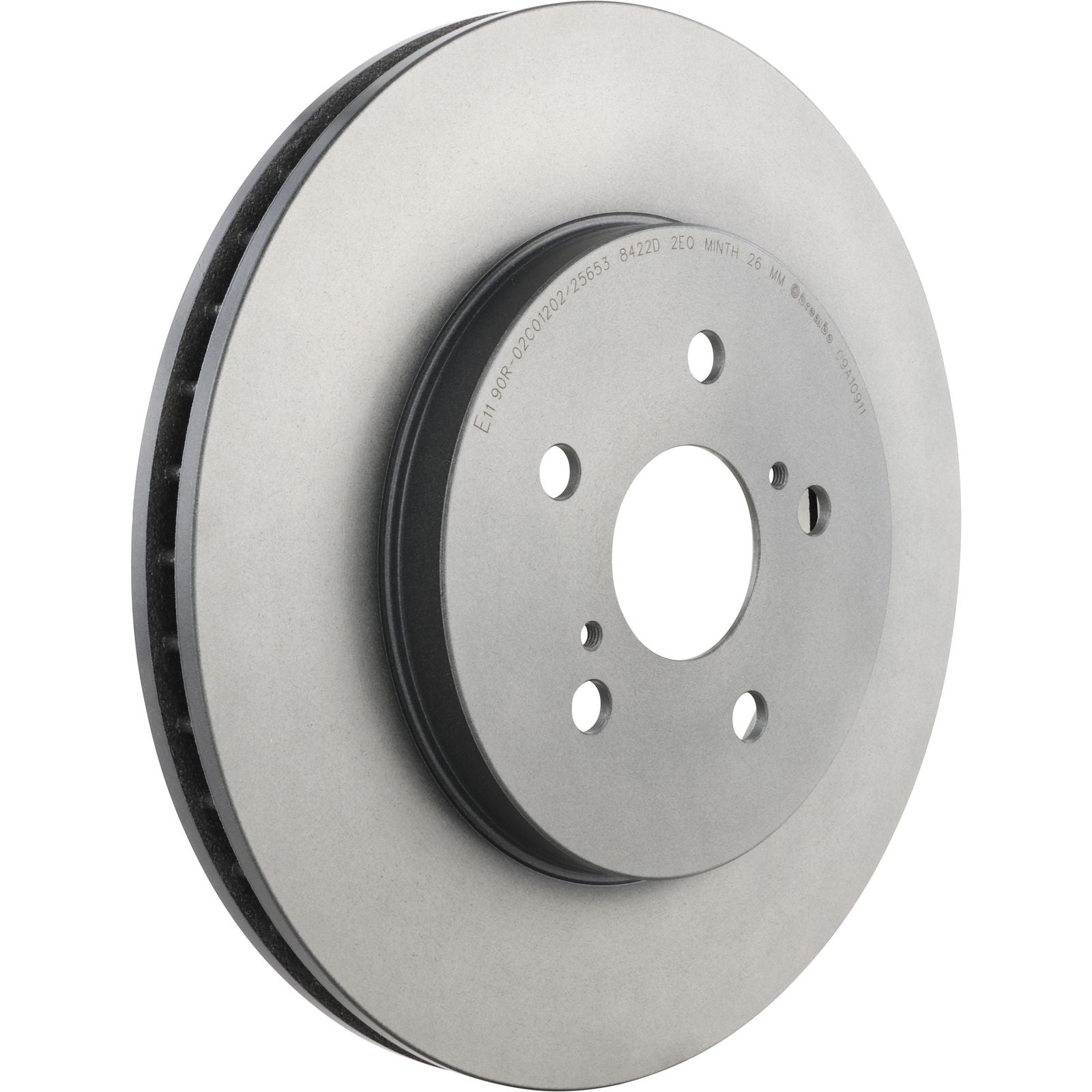 PRIME UV Coated Front Disc Brake Rotor - 09.A109.11_26