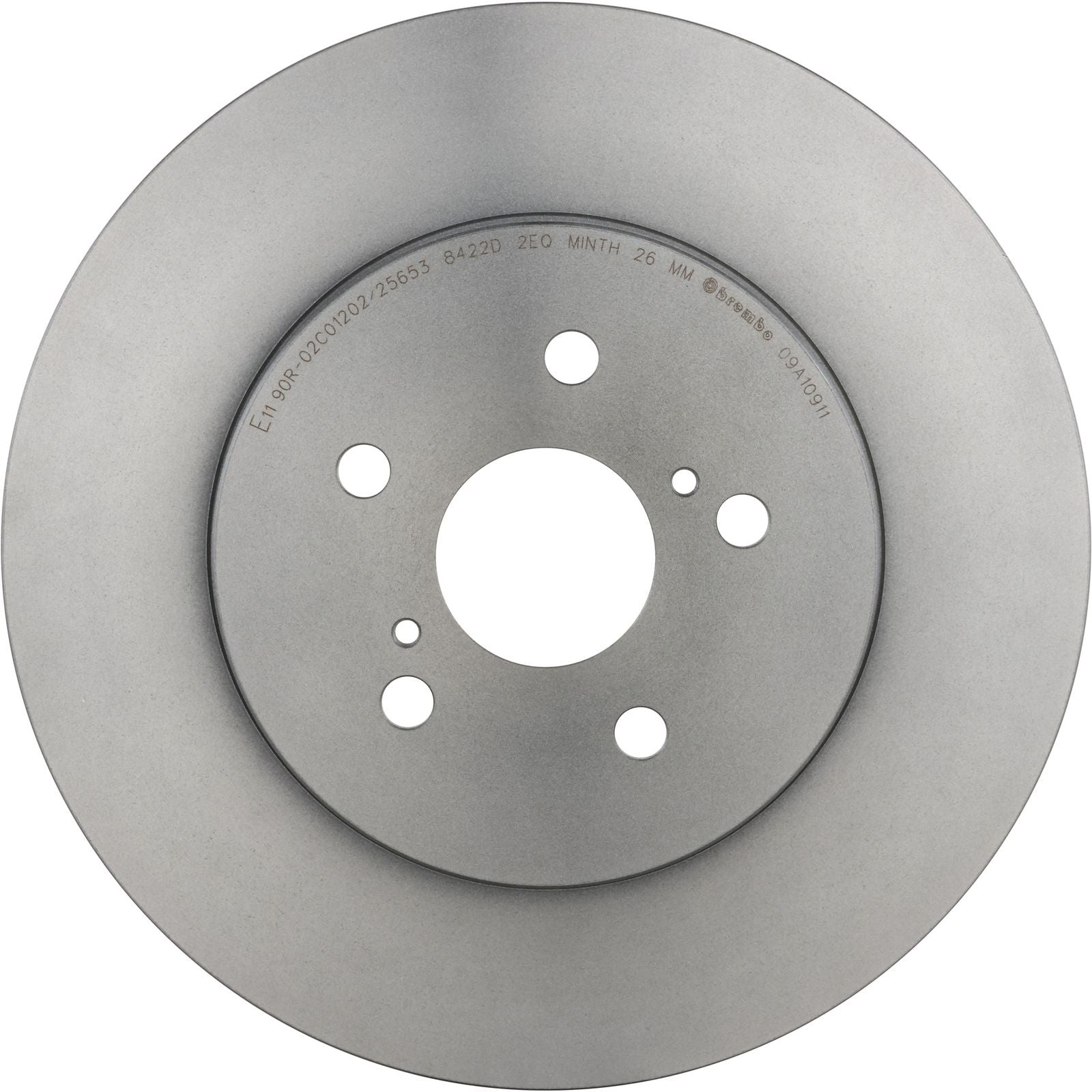 PRIME UV Coated Front Disc Brake Rotor - 09.A109.11_28