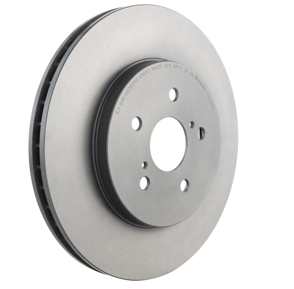 PRIME UV Coated Front Disc Brake Rotor - 09.A109.11_23