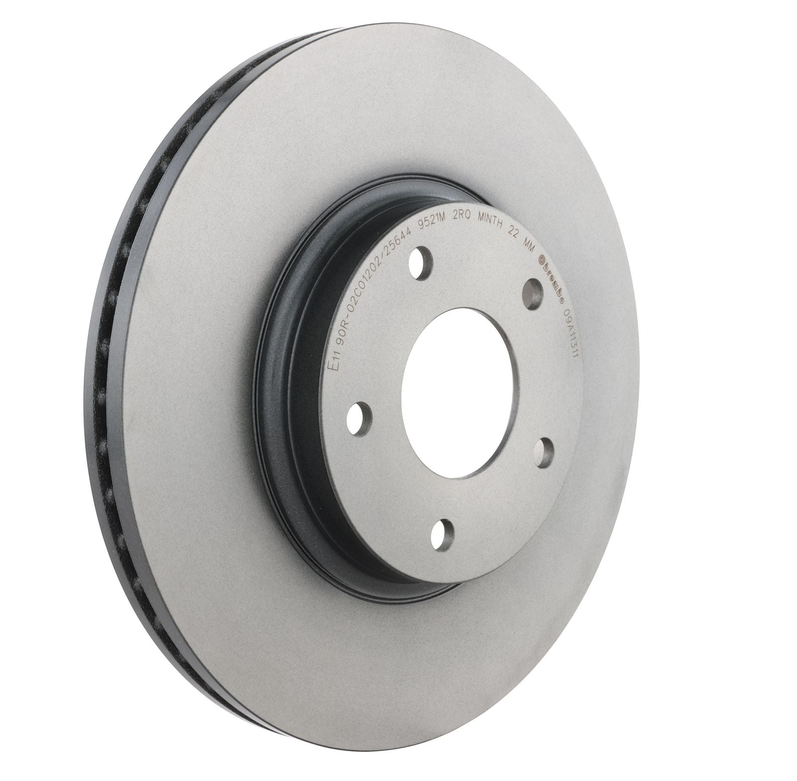 PRIME UV Coated Front Disc Brake Rotor - 09.A113.11_28