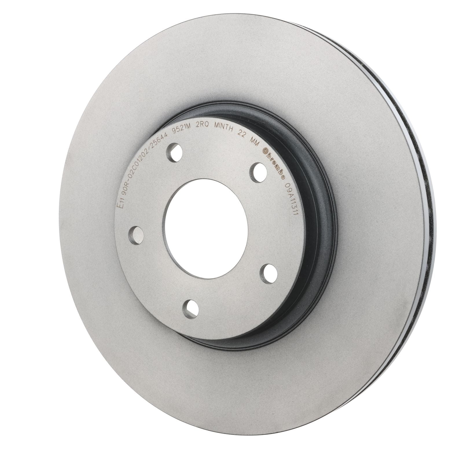 PRIME UV Coated Front Disc Brake Rotor - 09.A113.11_09