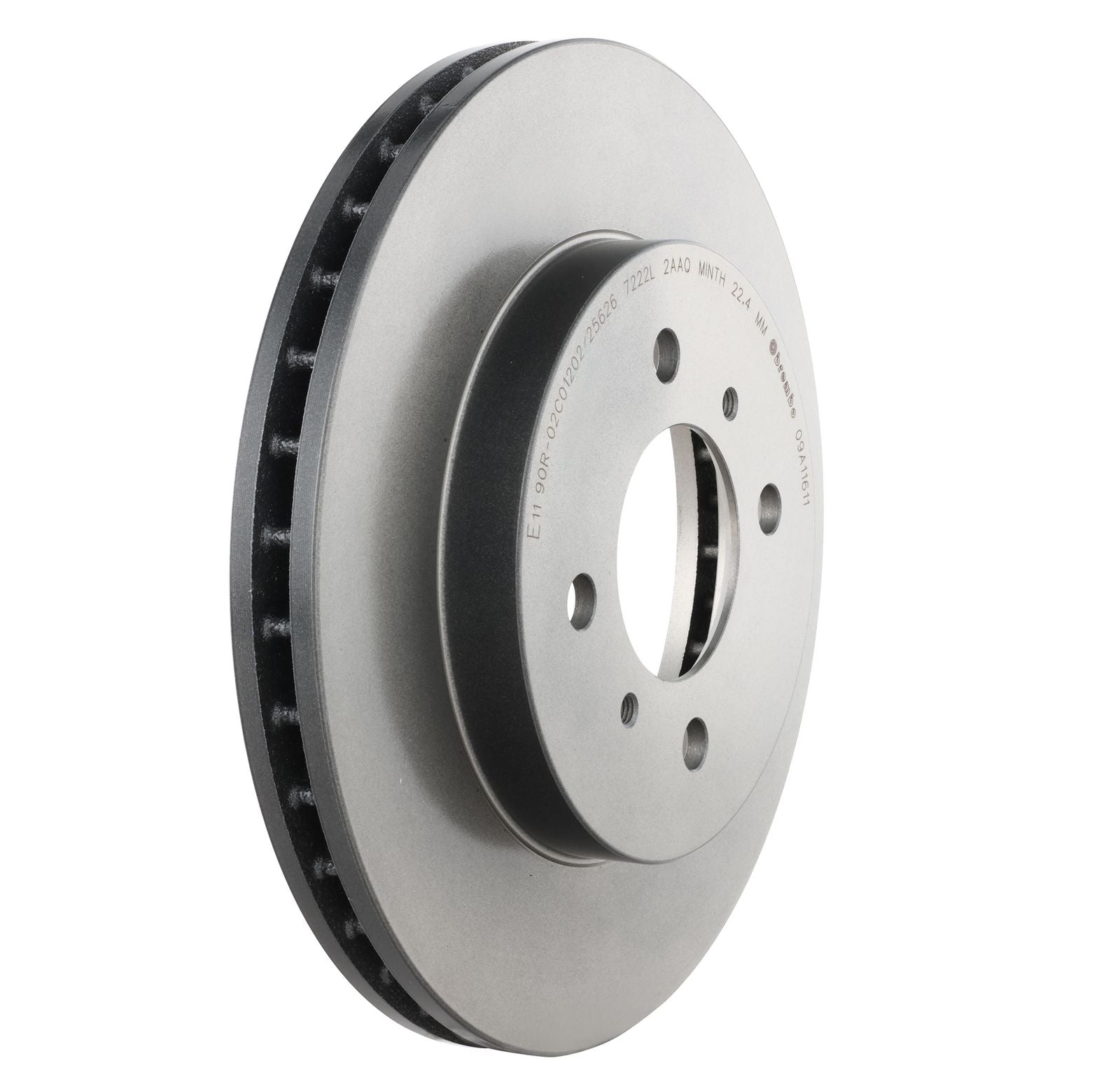 PRIME UV Coated Front Disc Brake Rotor - 09.A116.11_26