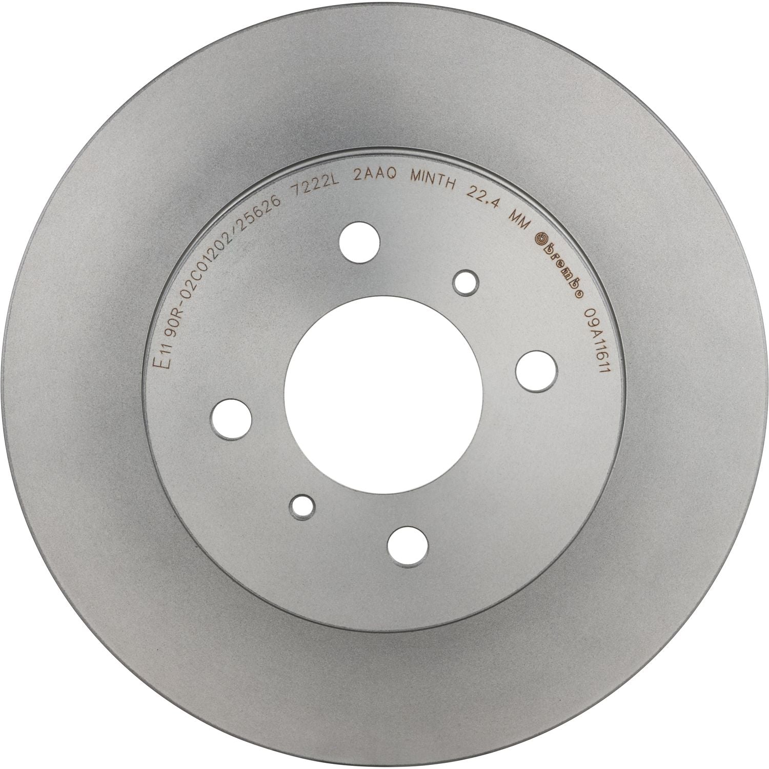 PRIME UV Coated Front Disc Brake Rotor - 09.A116.11_01