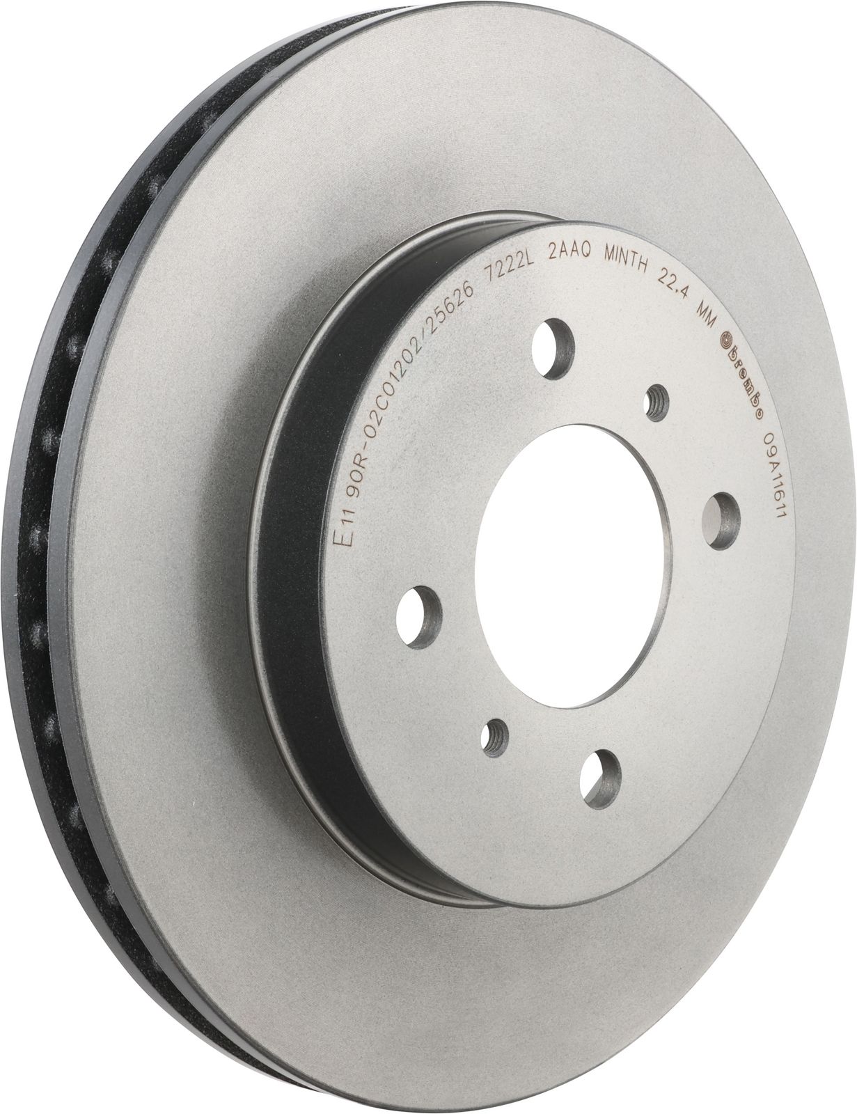 PRIME UV Coated Front Disc Brake Rotor - 09.A116.11_01