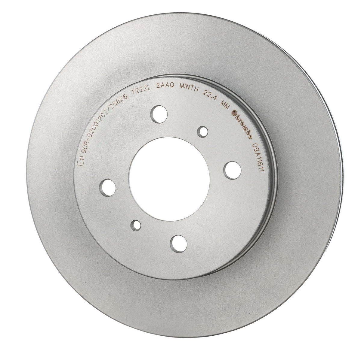 PRIME UV Coated Front Disc Brake Rotor - 09.A116.11_07