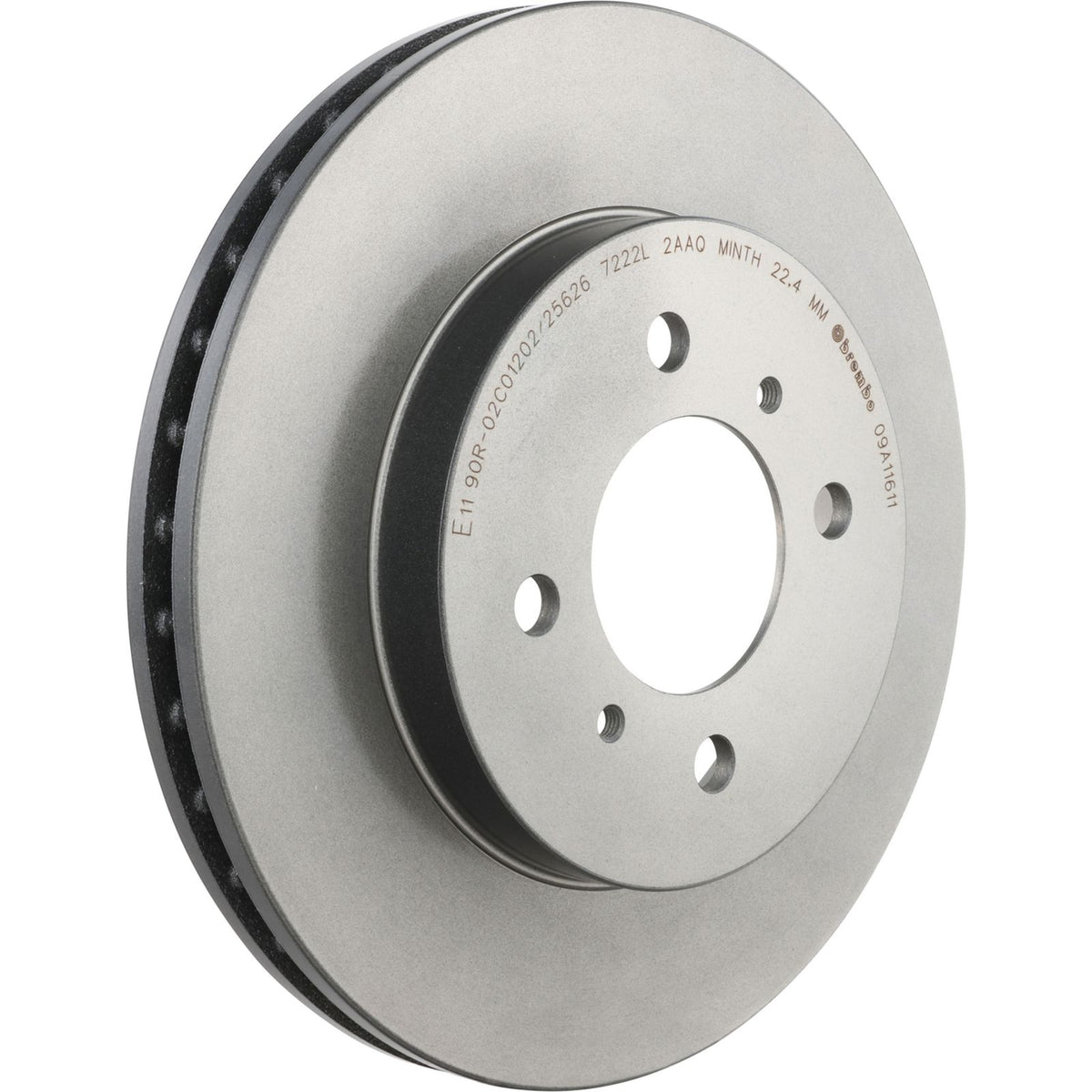 PRIME UV Coated Front Disc Brake Rotor - 09.A116.11_05