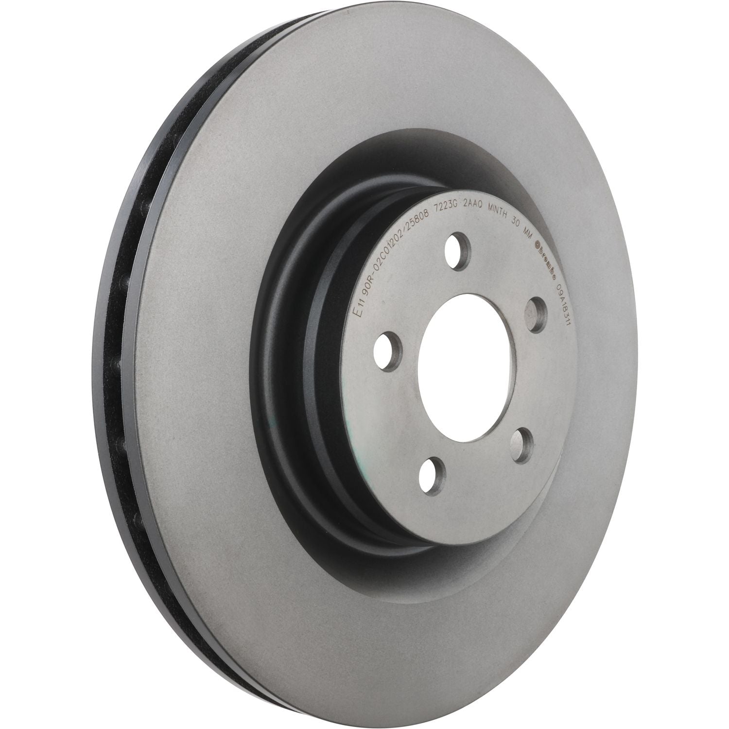 PRIME UV Coated Front Disc Brake Rotor - 09.A183.11_01