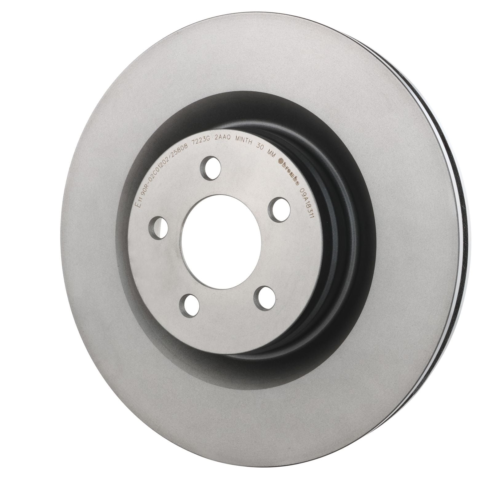 PRIME UV Coated Front Disc Brake Rotor - 09.A183.11_08