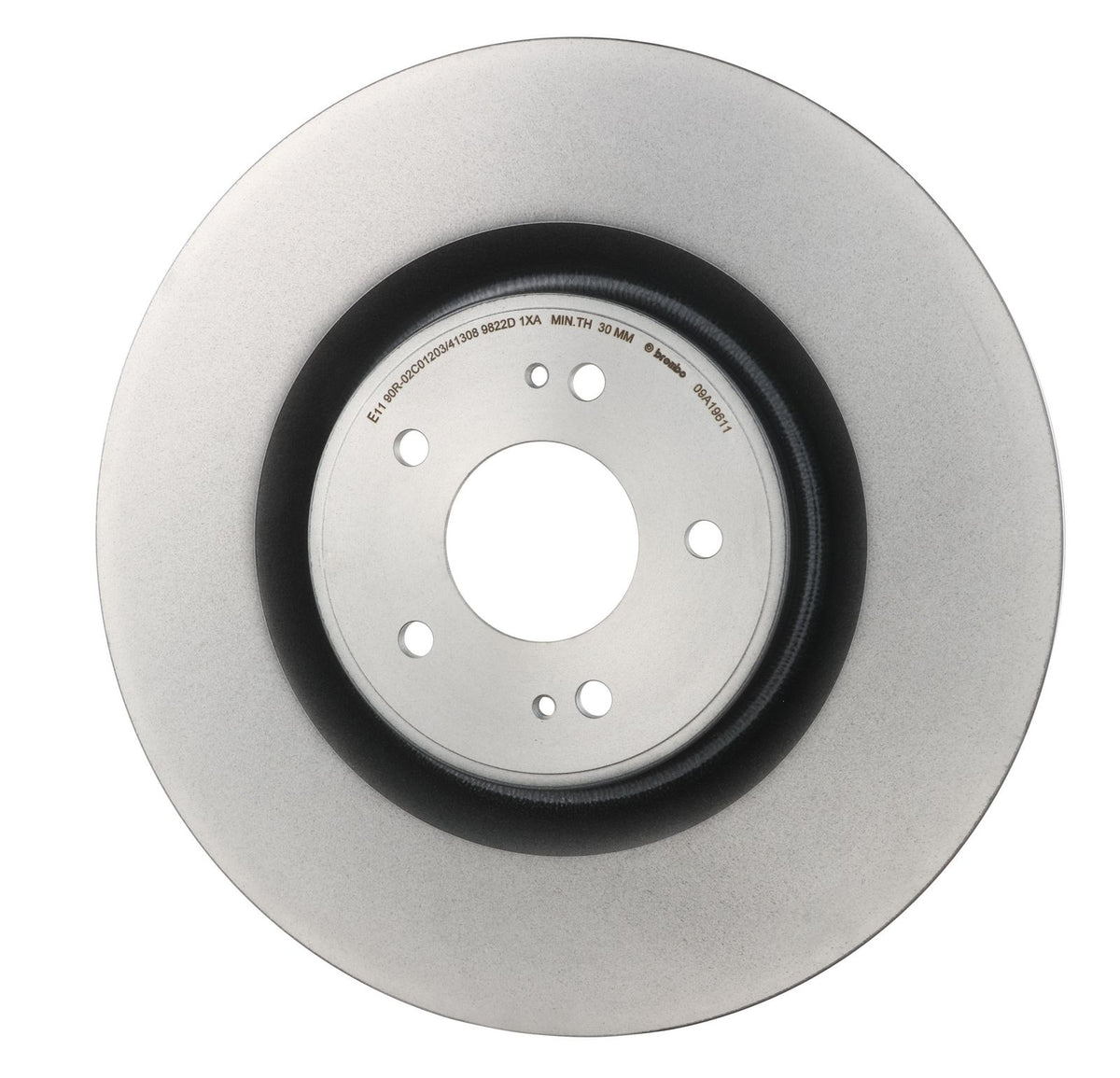 PRIME UV Coated Front Disc Brake Rotor - 09.A196.11_08