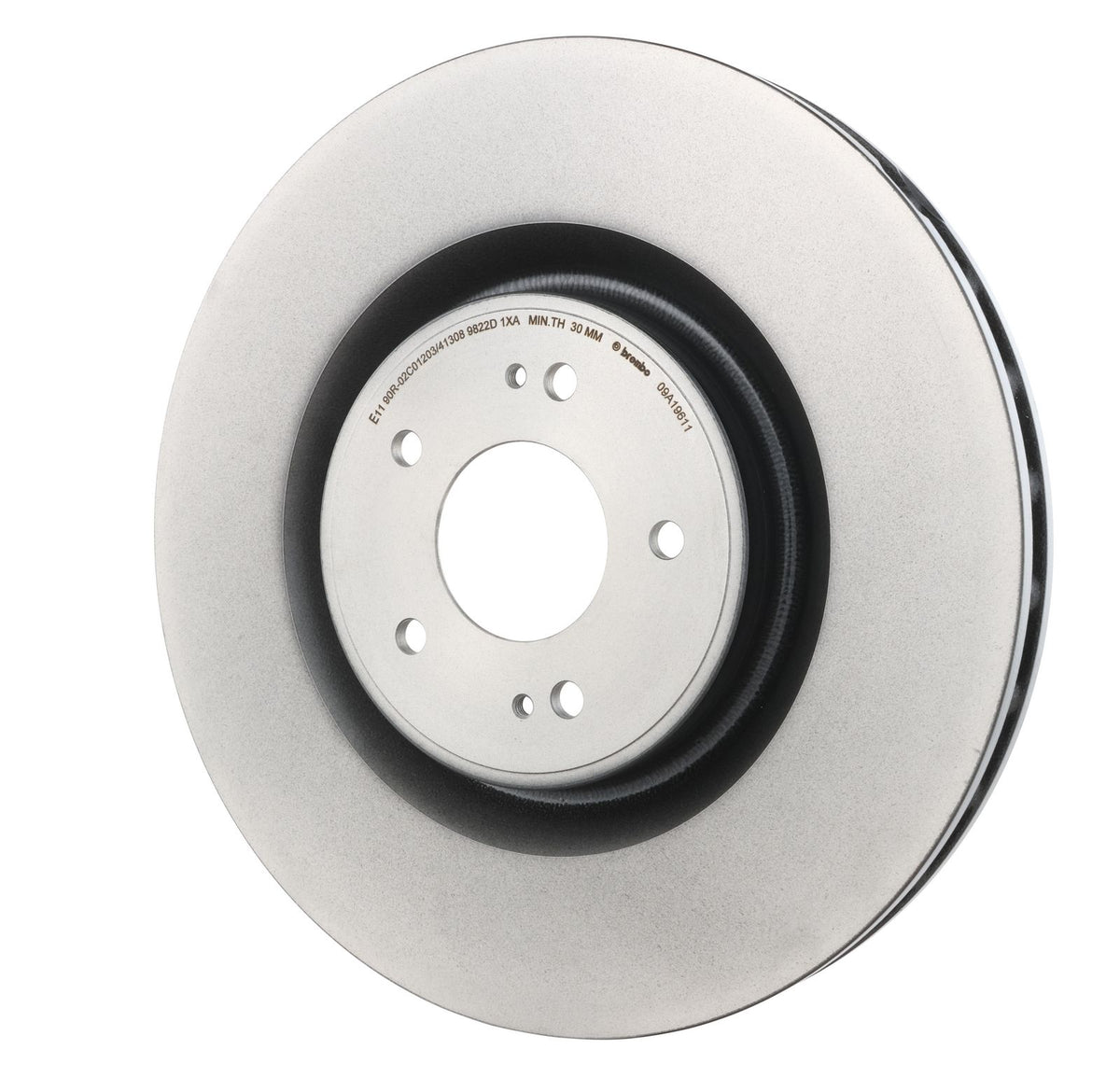PRIME UV Coated Front Disc Brake Rotor - 09.A196.11_09