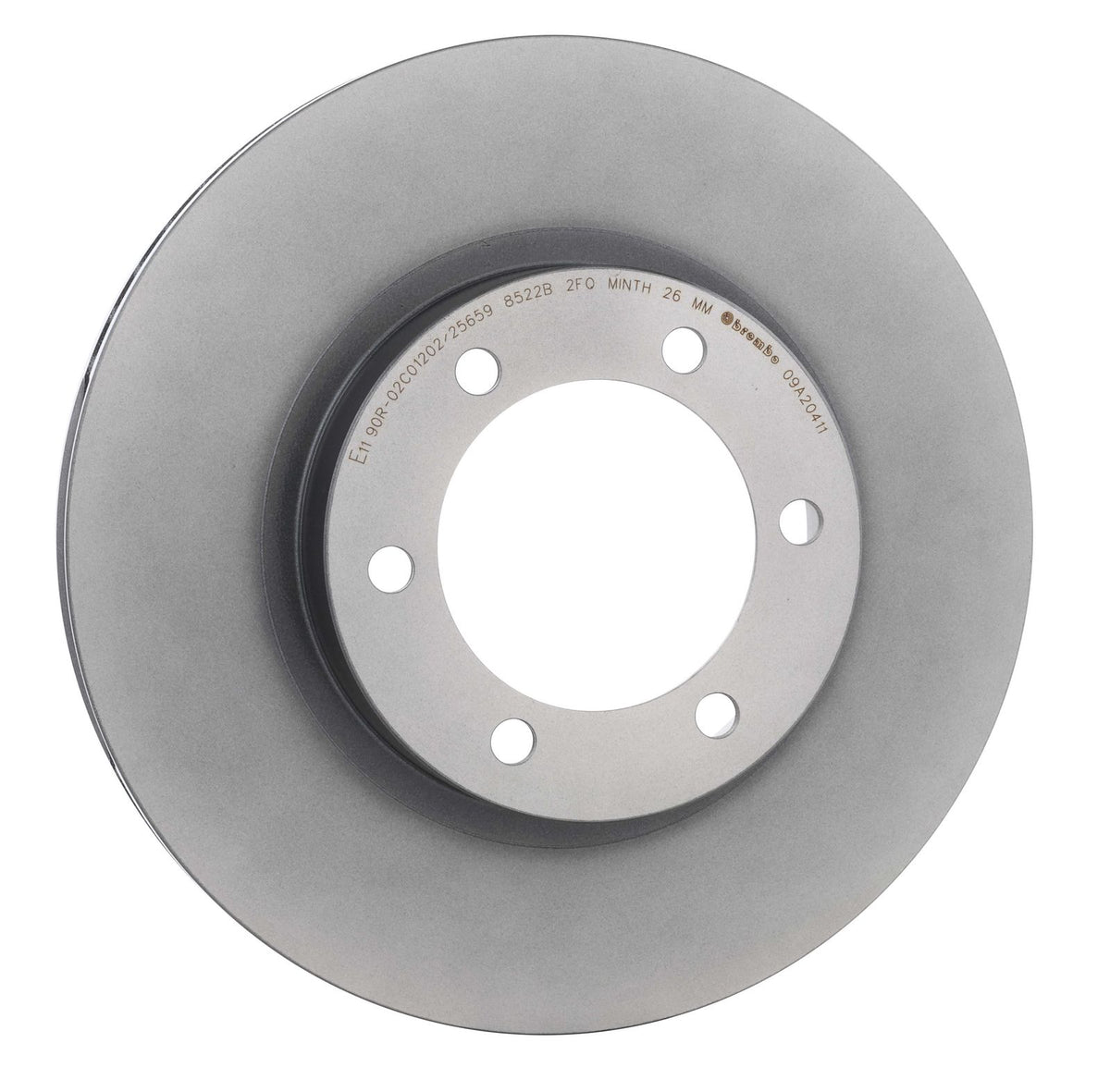 PRIME UV Coated Front Disc Brake Rotor - 09.A204.11_29