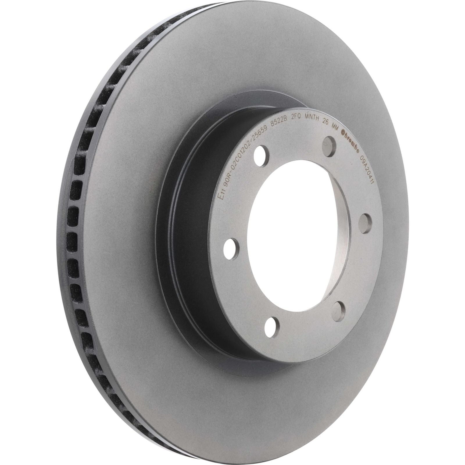 PRIME UV Coated Front Disc Brake Rotor - 09.A204.11_01