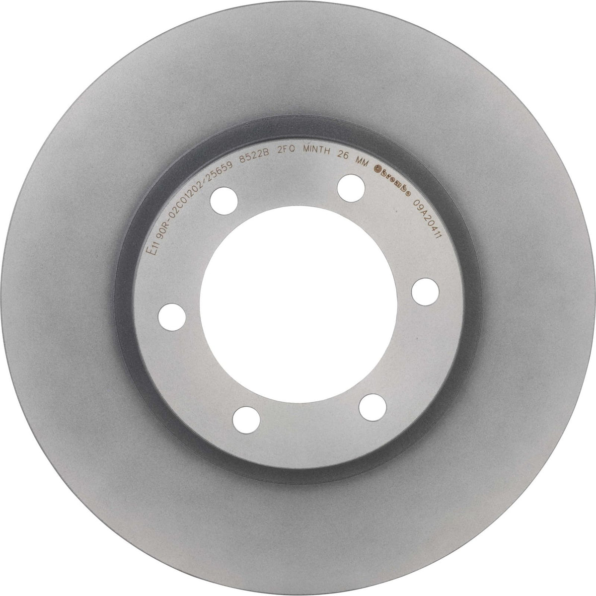 PRIME UV Coated Front Disc Brake Rotor - 09.A204.11_04