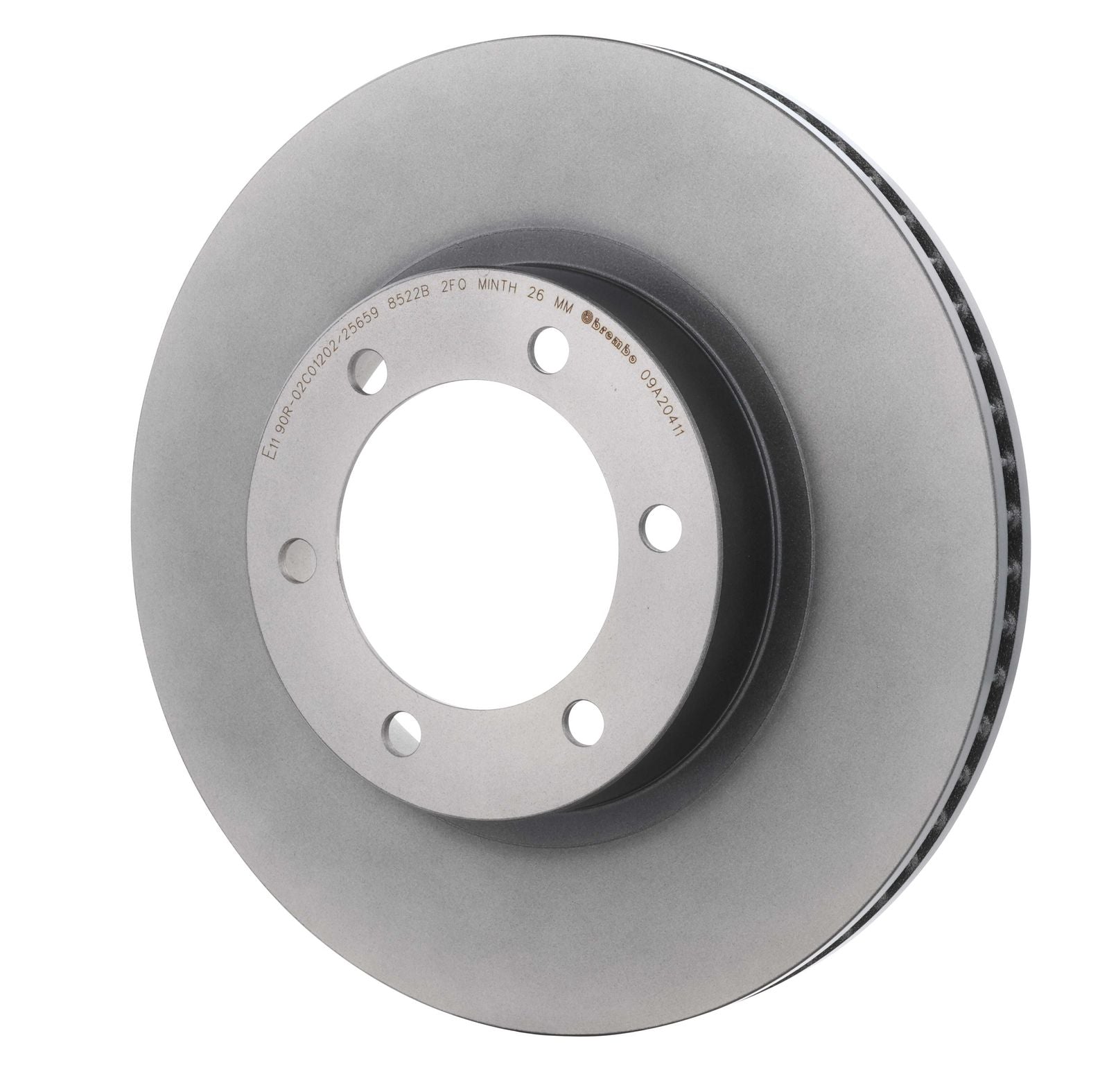 PRIME UV Coated Front Disc Brake Rotor - 09.A204.11_08