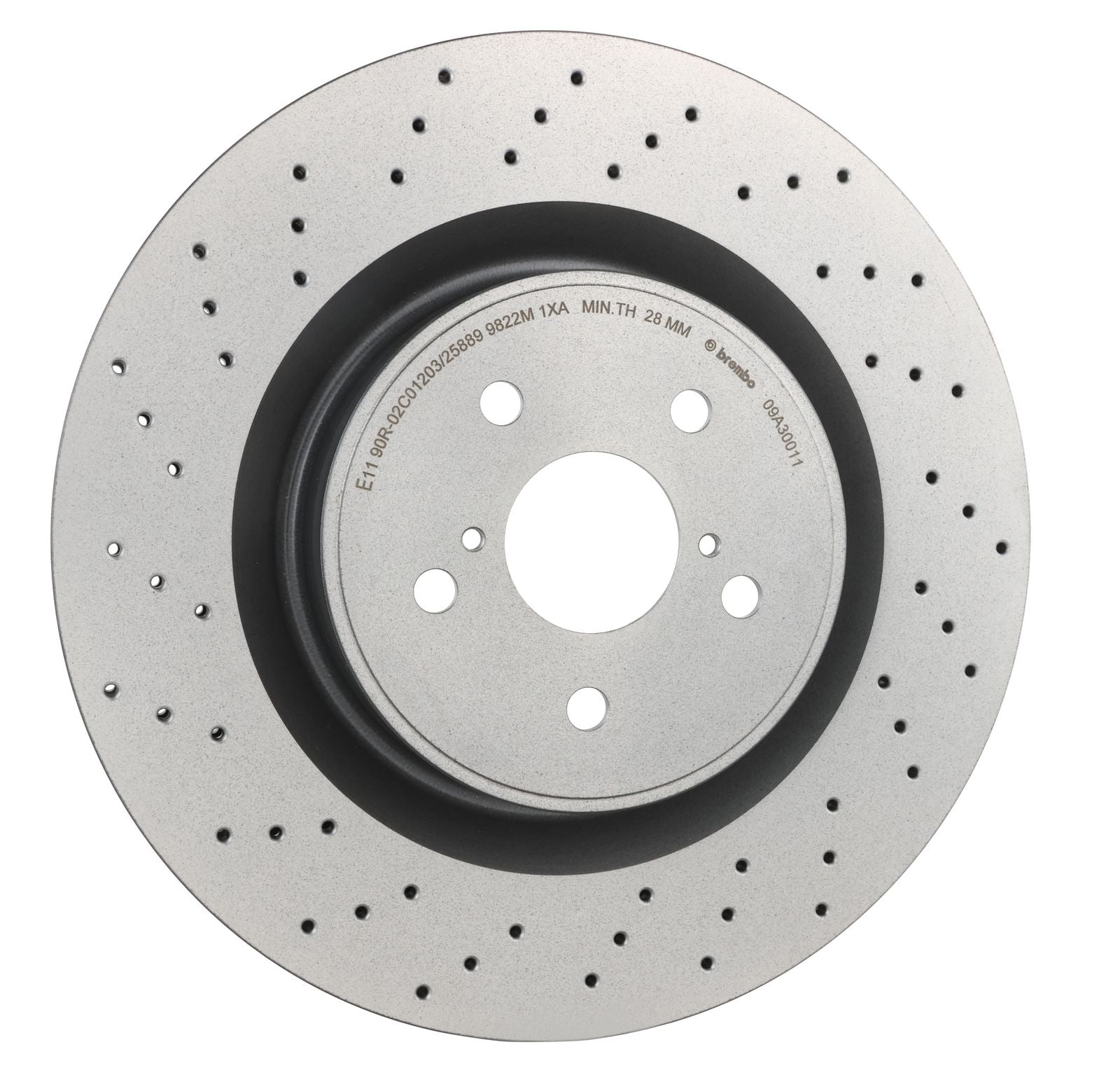 PRIME UV Coated Front Disc Brake Rotor - 09.A300.11_29