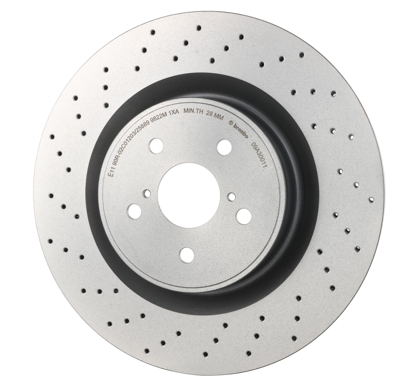PRIME UV Coated Front Disc Brake Rotor - 09.A300.11_07