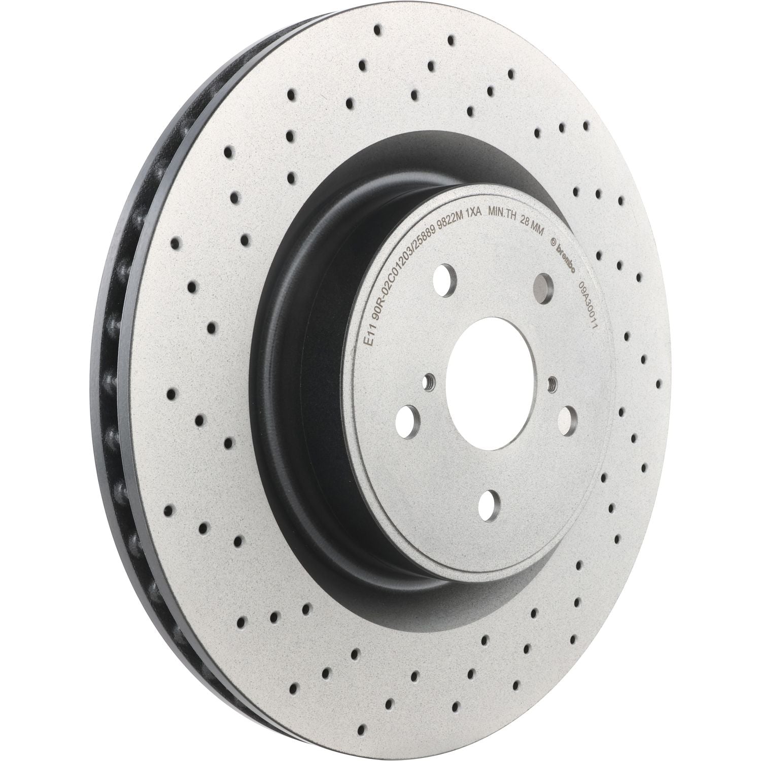 PRIME UV Coated Front Disc Brake Rotor - 09.A300.11_01
