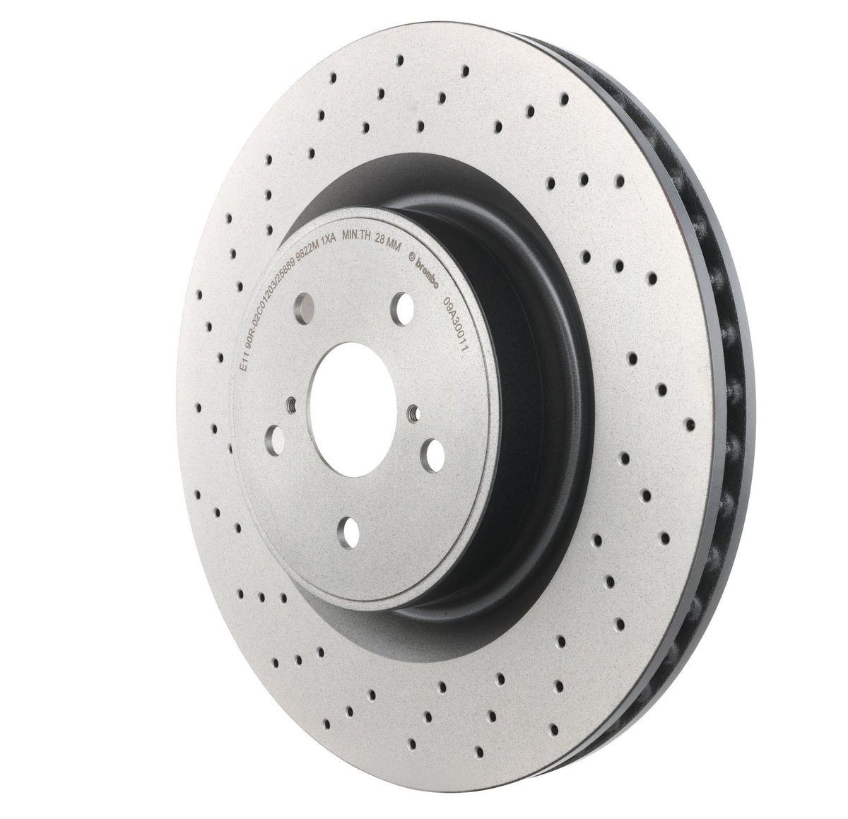 PRIME UV Coated Front Disc Brake Rotor - 09.A300.11_09