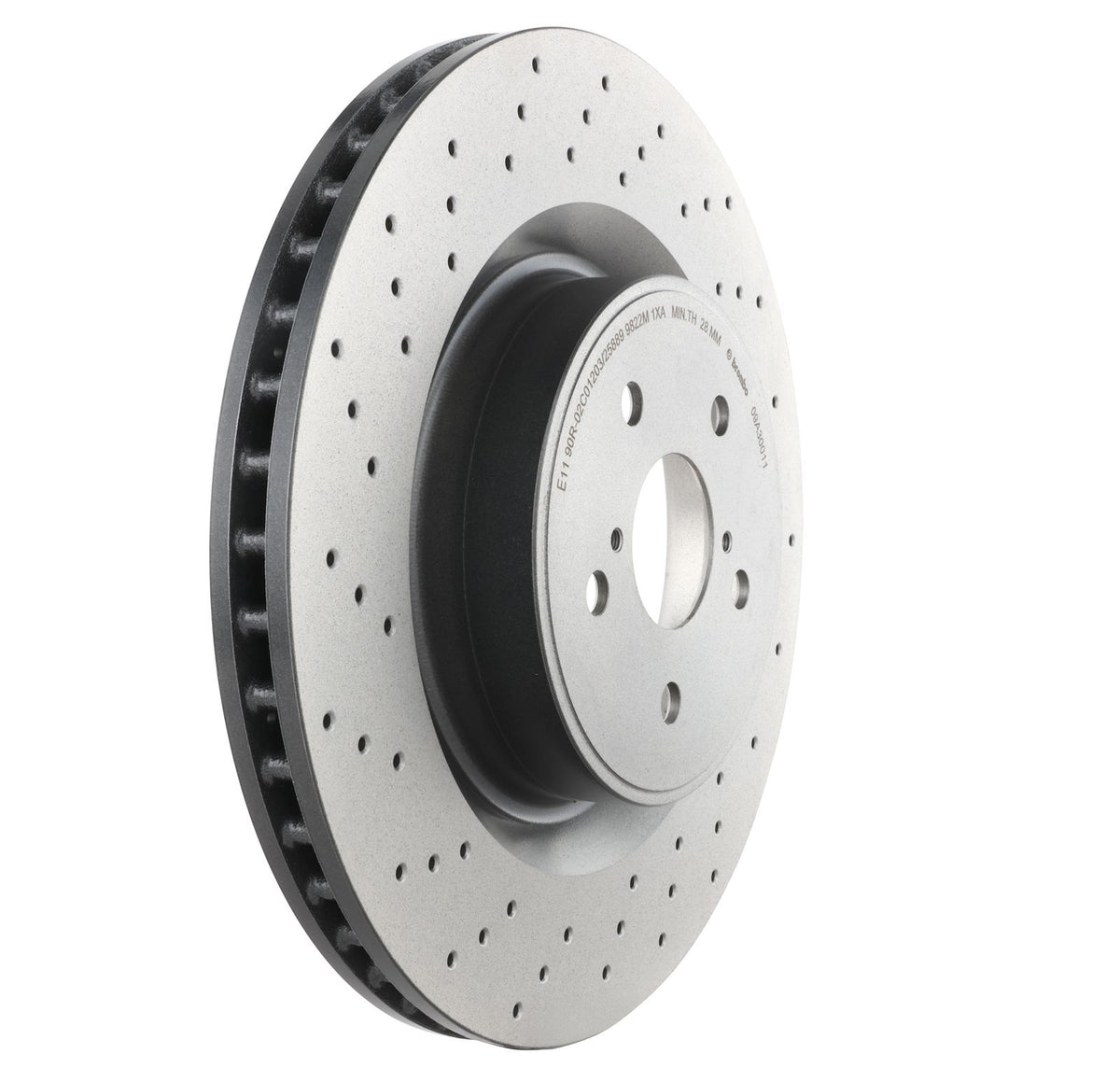 PRIME UV Coated Front Disc Brake Rotor - 09.A300.11_26