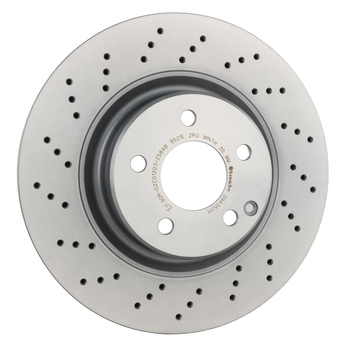 PRIME UV Coated Front Disc Brake Rotor - 09.A353.11_30