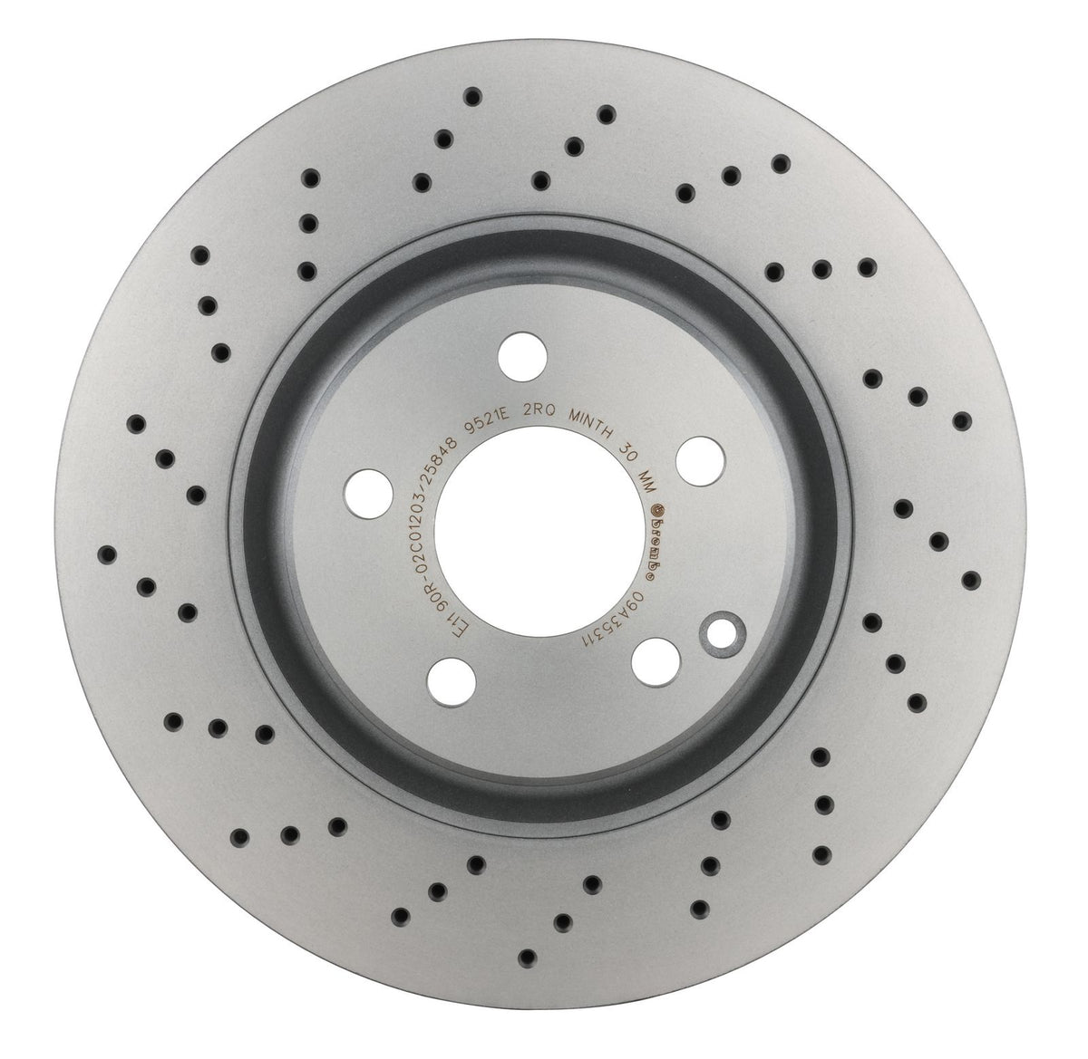 PRIME UV Coated Front Disc Brake Rotor - 09.A353.11_07
