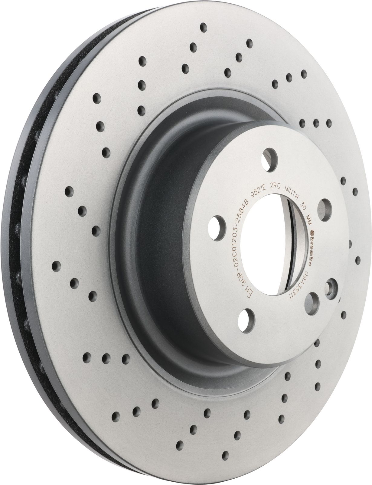 PRIME UV Coated Front Disc Brake Rotor - 09.A353.11_01