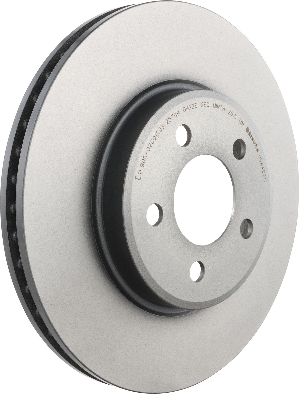 PRIME UV Coated Front Disc Brake Rotor - 09.A402.11_01