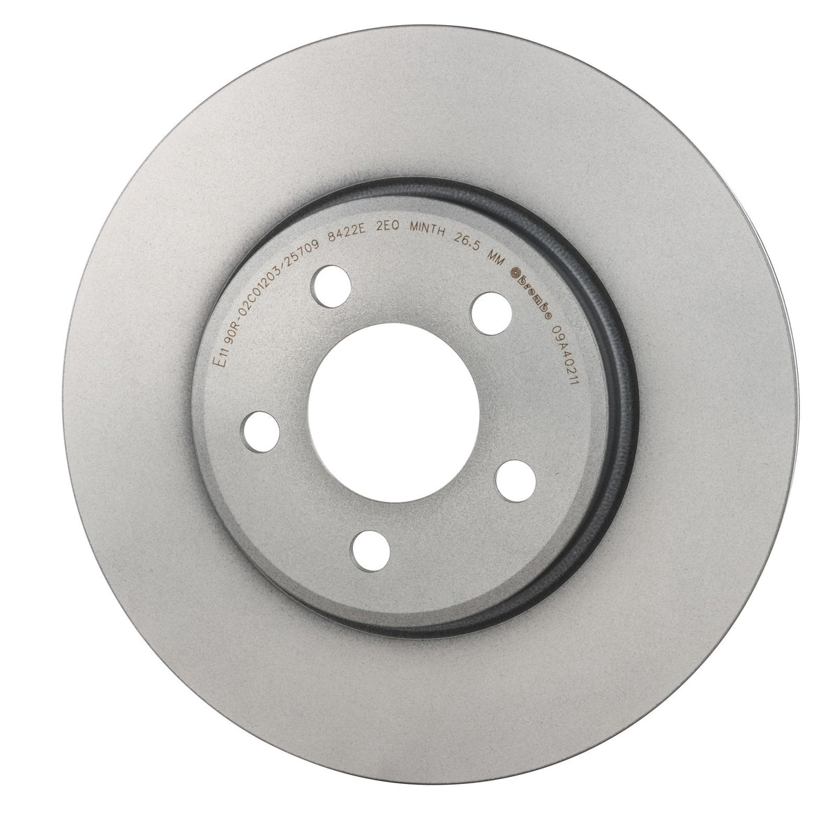 PRIME UV Coated Front Disc Brake Rotor - 09.A402.11_03