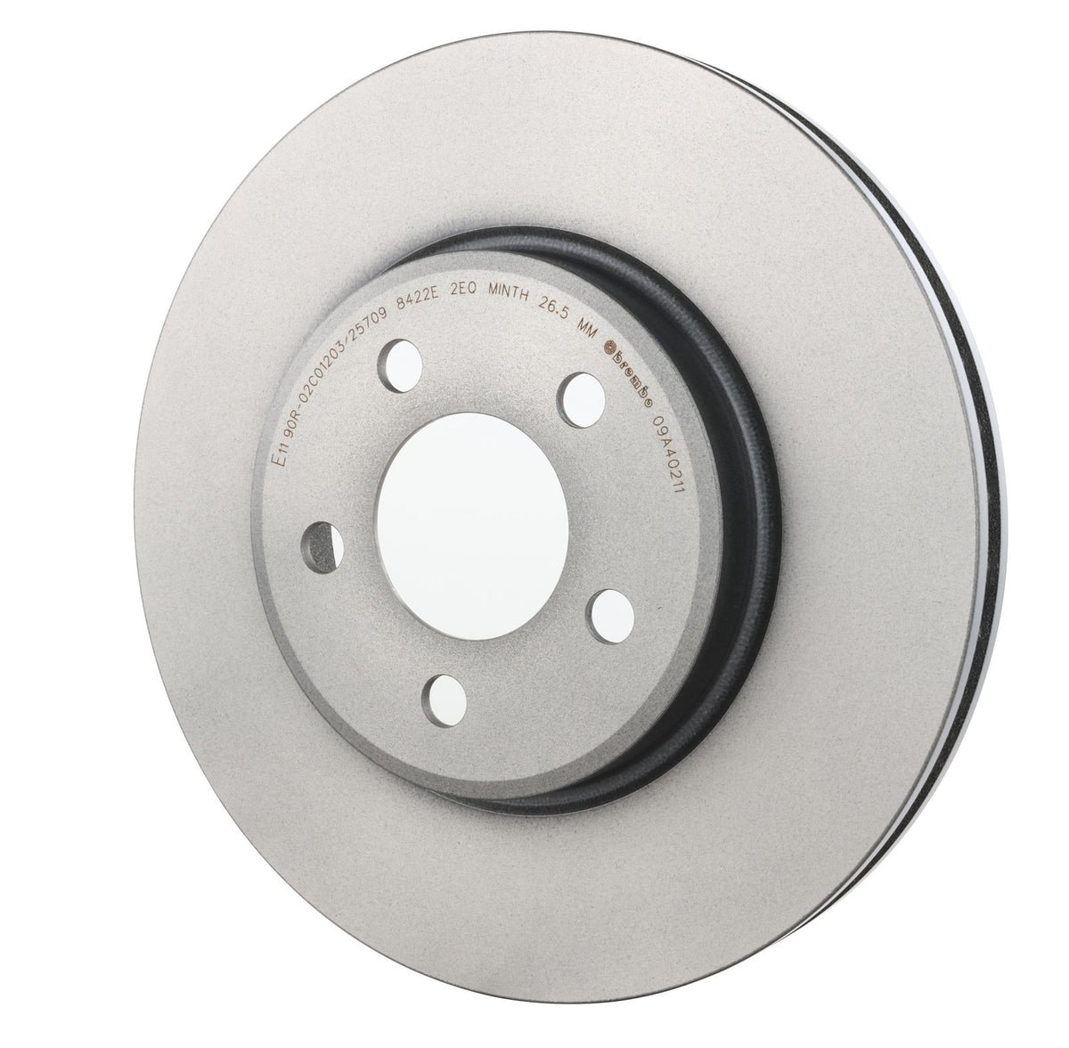 PRIME UV Coated Front Disc Brake Rotor - 09.A402.11_04