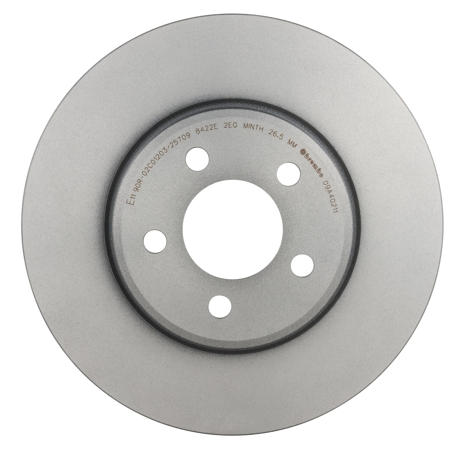 PRIME UV Coated Front Disc Brake Rotor - 09.A402.11_02