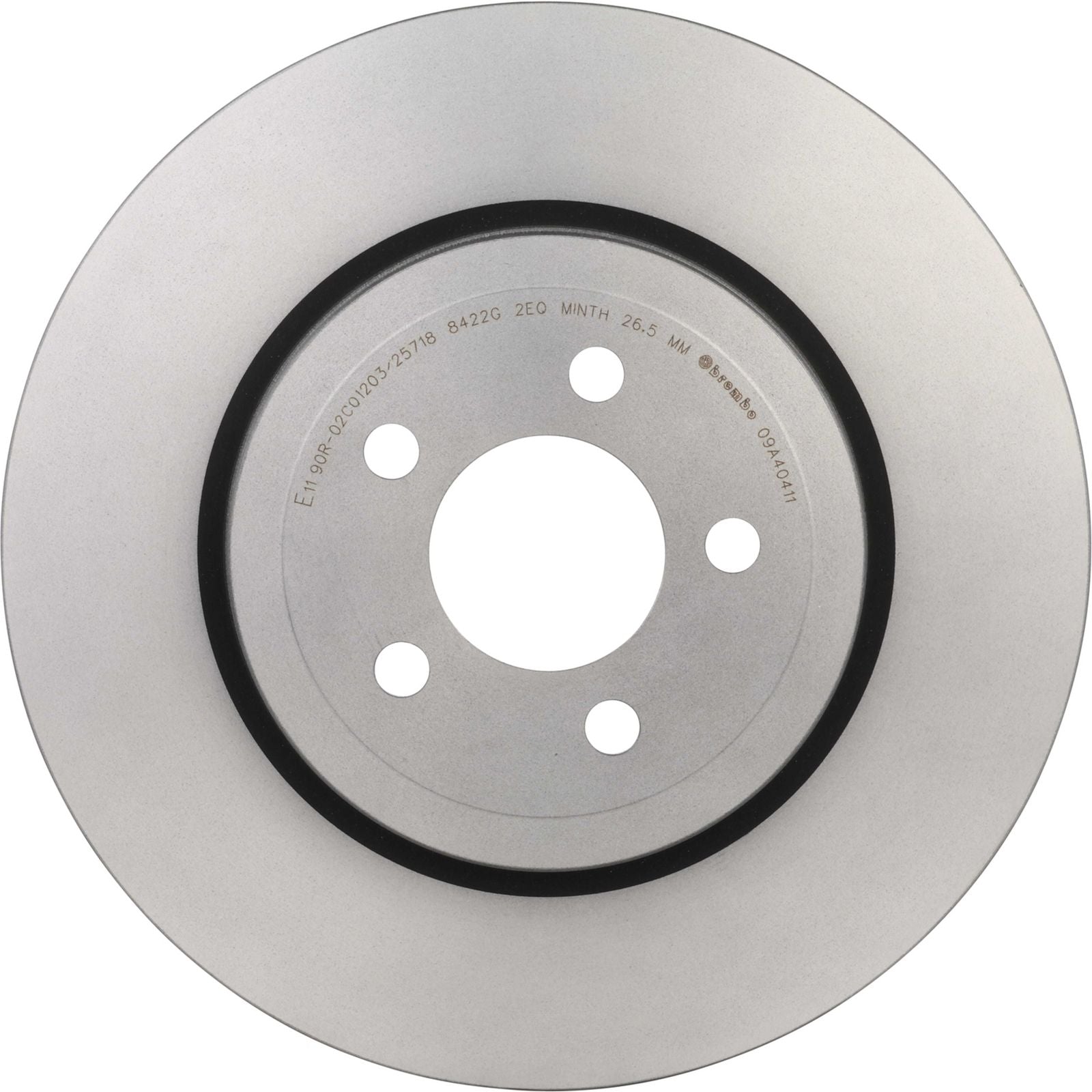 PRIME UV Coated Front Disc Brake Rotor - 09.A404.11_05