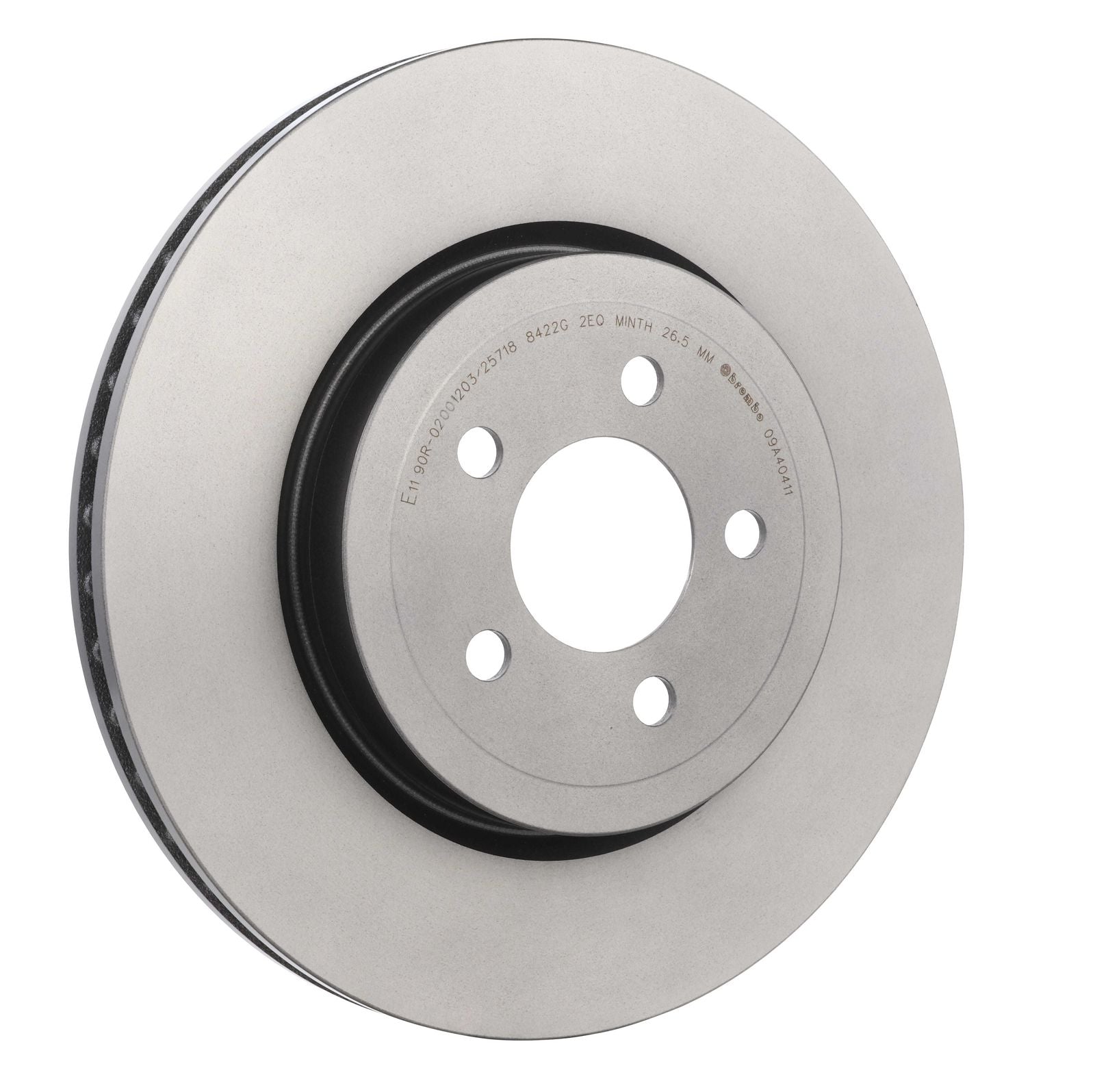 PRIME UV Coated Front Disc Brake Rotor - 09.A404.11_28