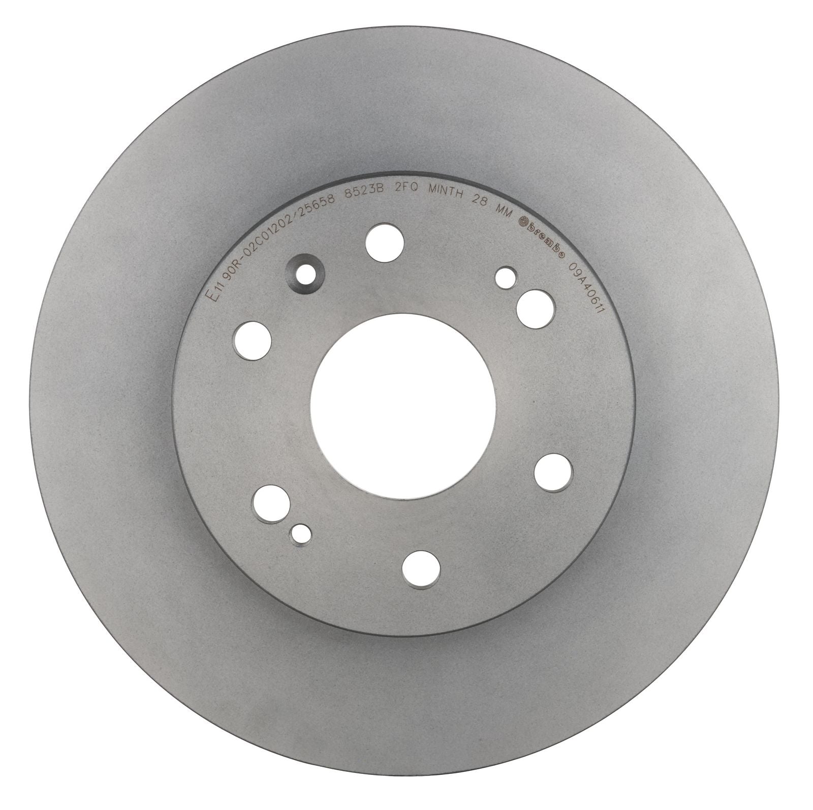 PRIME UV Coated Front Disc Brake Rotor - 09.A406.11_06