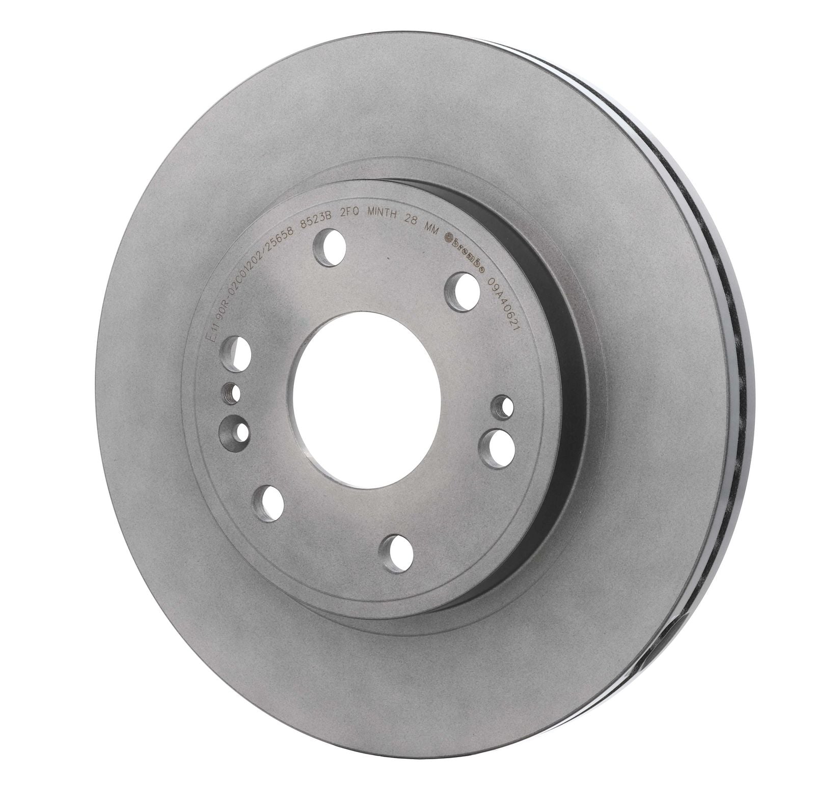 PRIME UV Coated Front Disc Brake Rotor - 09.A406.21_09