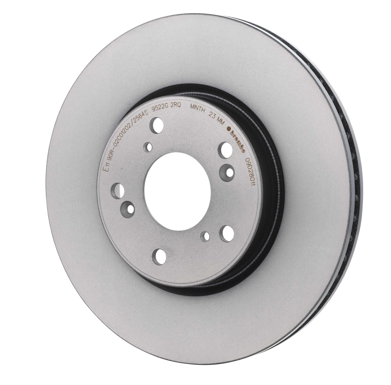 PRIME UV Coated Front Disc Brake Rotor - 09.A408.11_09