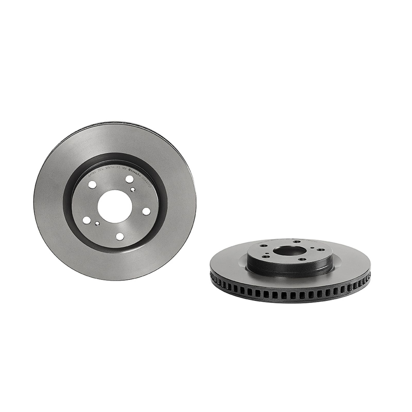 PRIME UV Coated Front Disc Brake Rotor - 09.A417.21_01