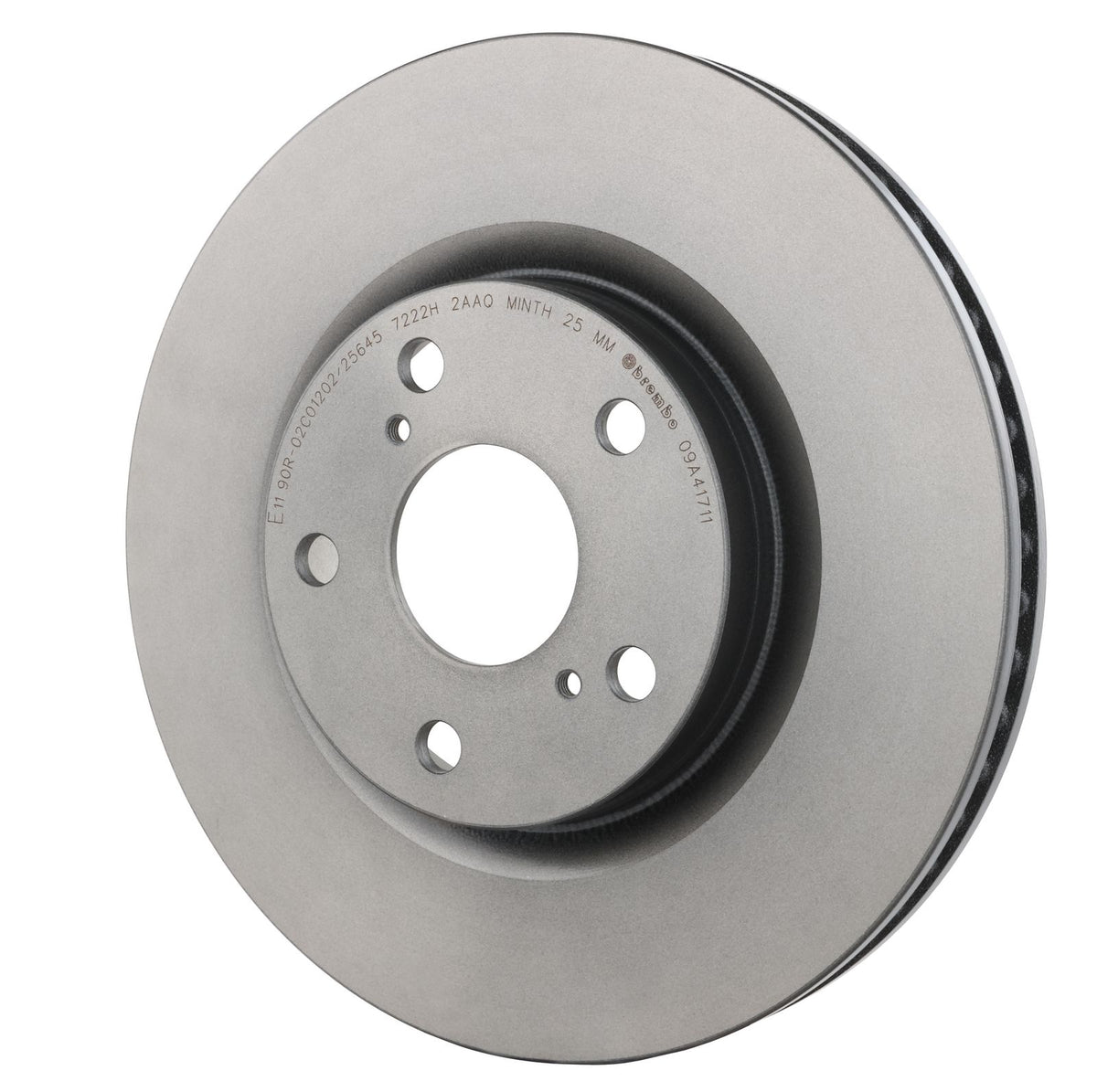 PRIME UV Coated Front Disc Brake Rotor - 09.A417.11_09