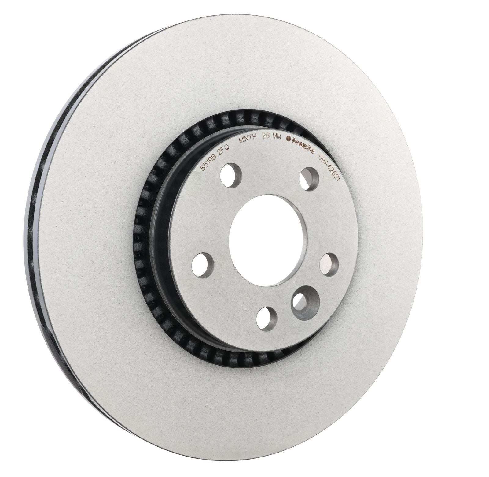 PRIME UV Coated Front Disc Brake Rotor - 09.A426.21_23
