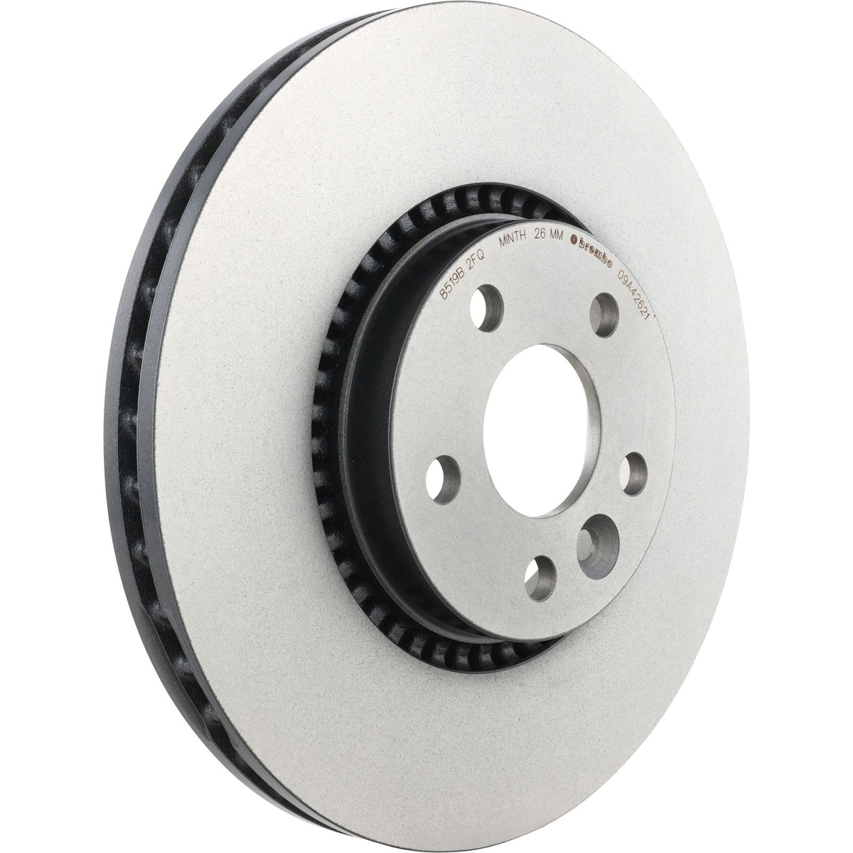 PRIME UV Coated Front Disc Brake Rotor - 09.A426.21_26