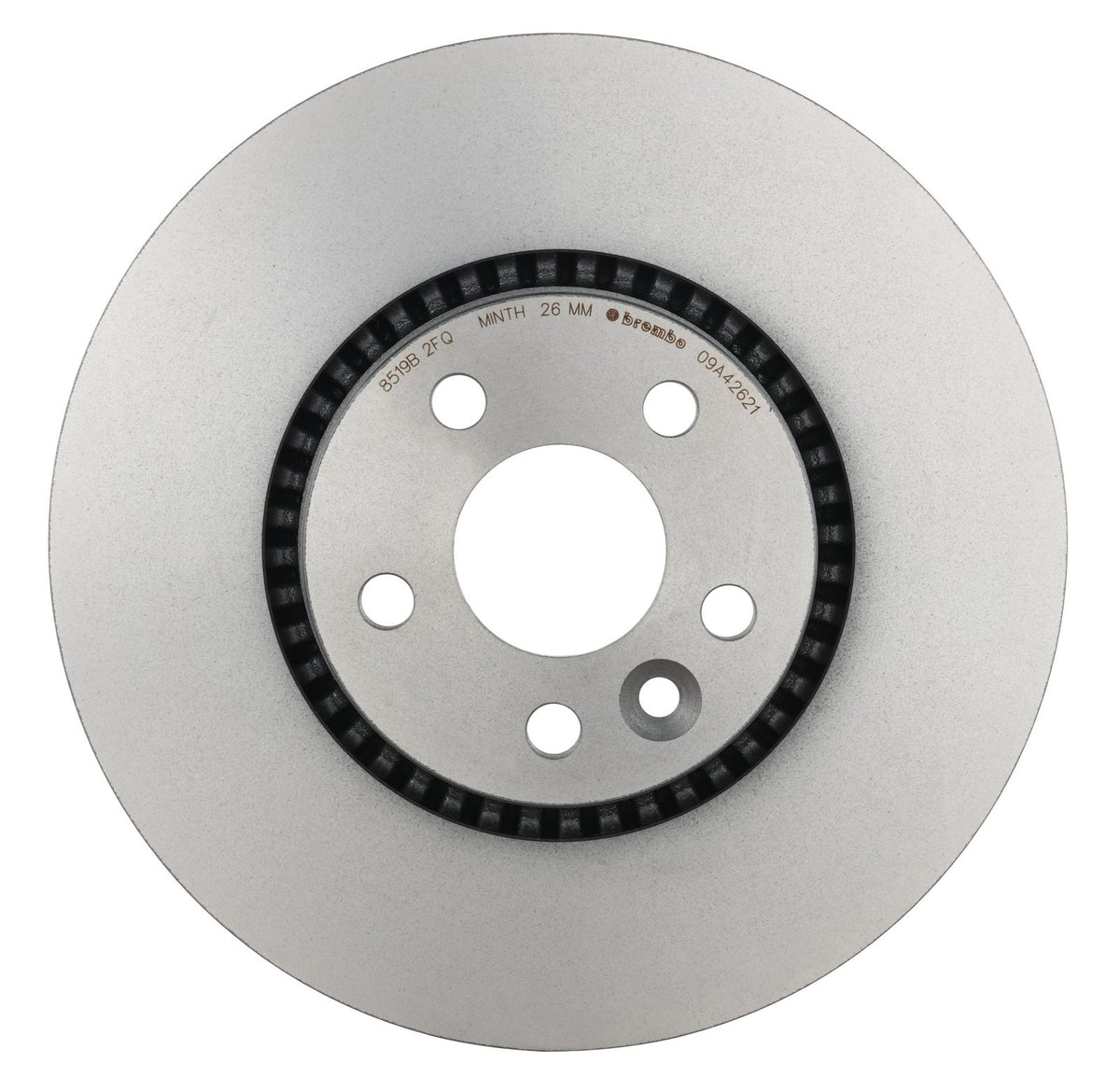 PRIME UV Coated Front Disc Brake Rotor - 09.A426.21_01