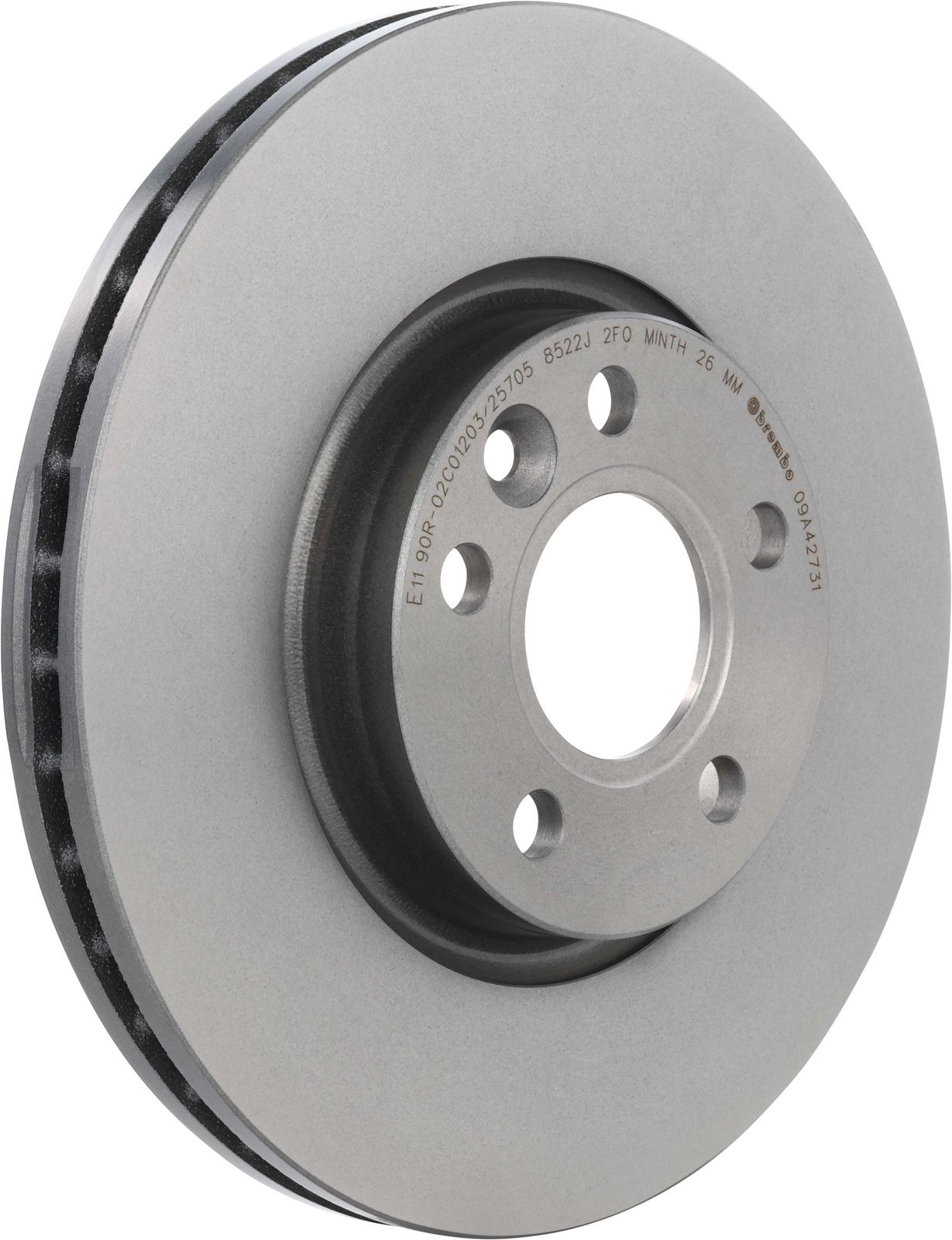 PRIME UV Coated Front Disc Brake Rotor - 09.A427.31_01