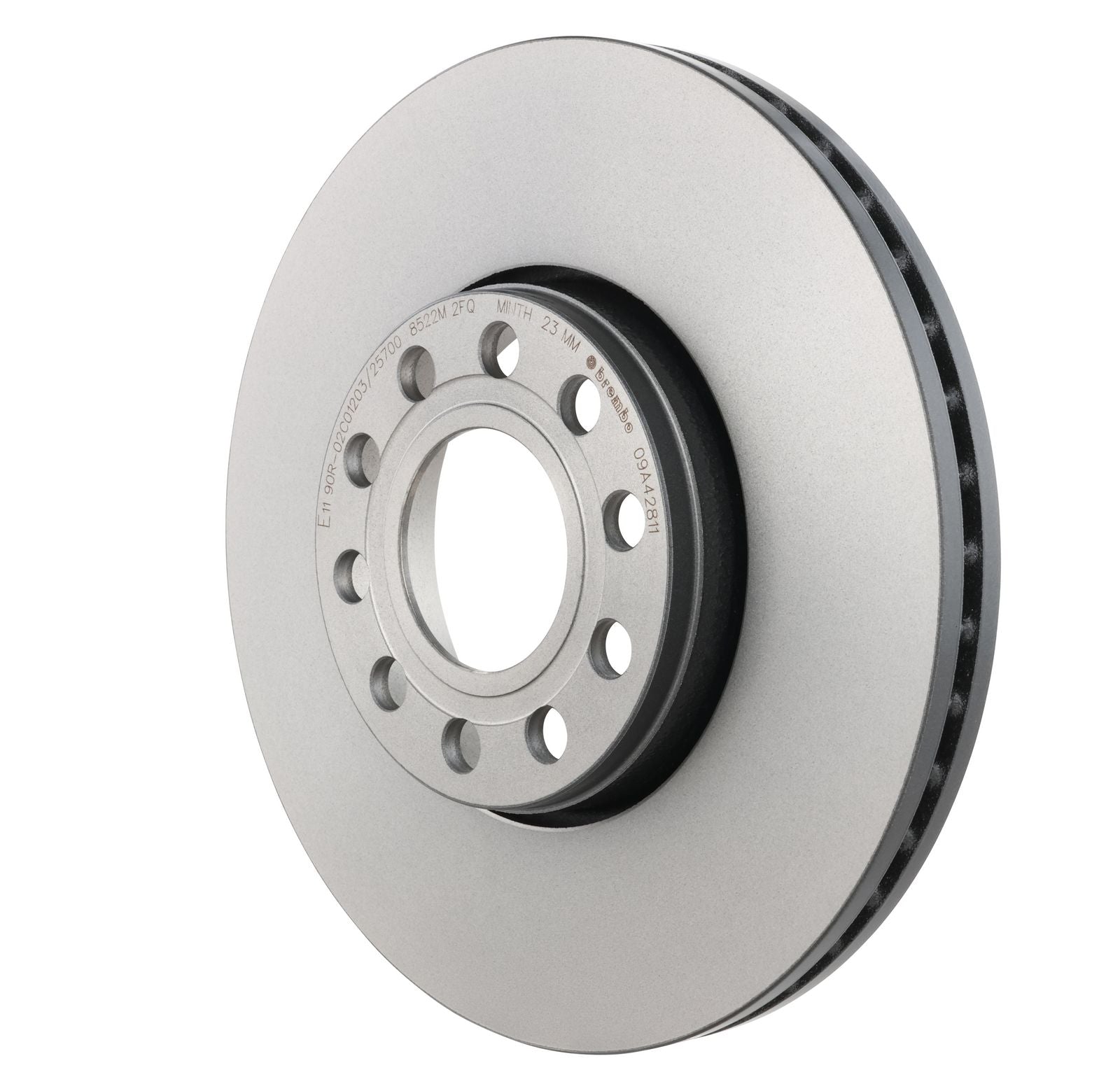 PRIME UV Coated Front Disc Brake Rotor - 09.A428.11_04