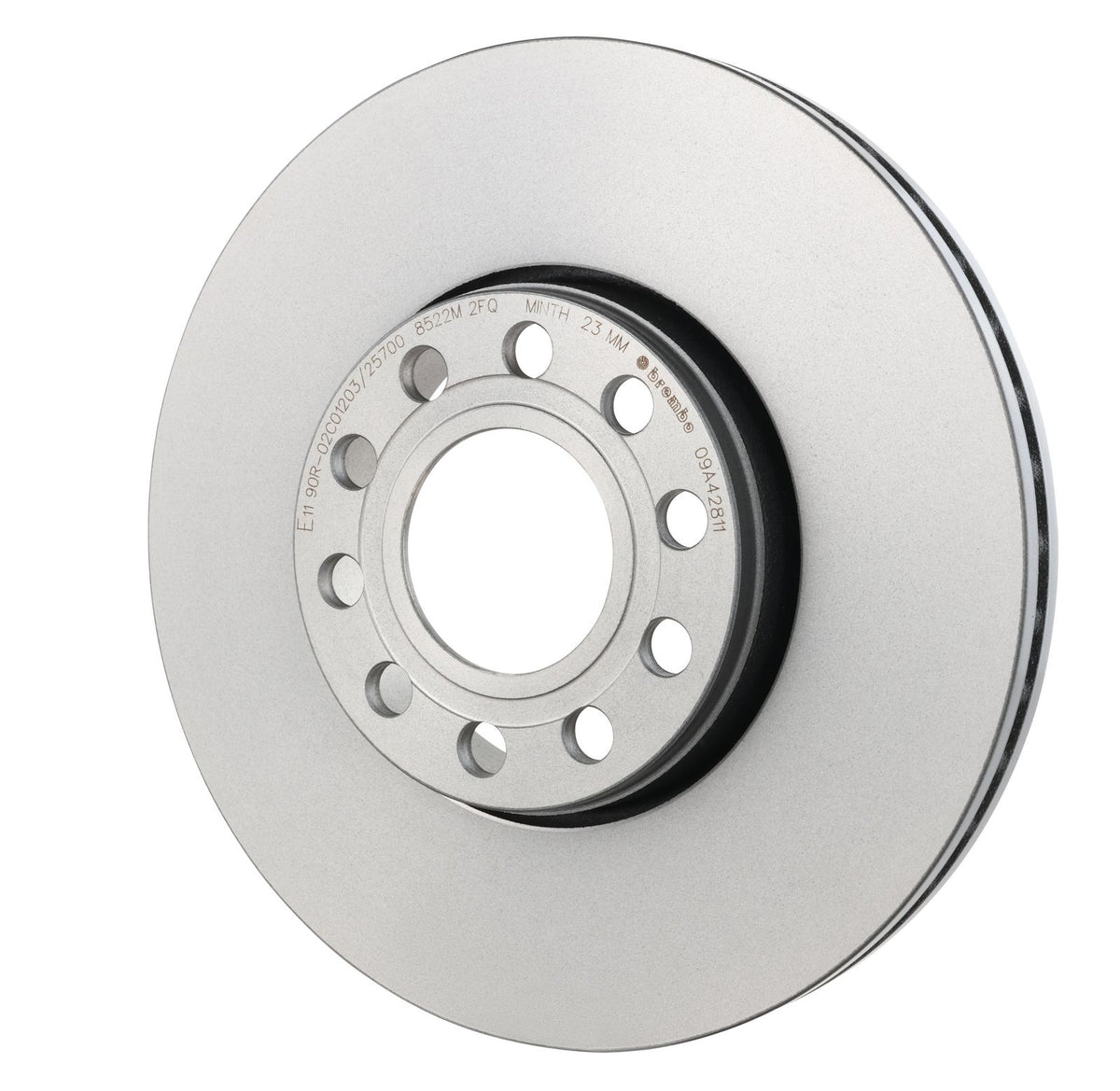 PRIME UV Coated Front Disc Brake Rotor - 09.A428.11_03