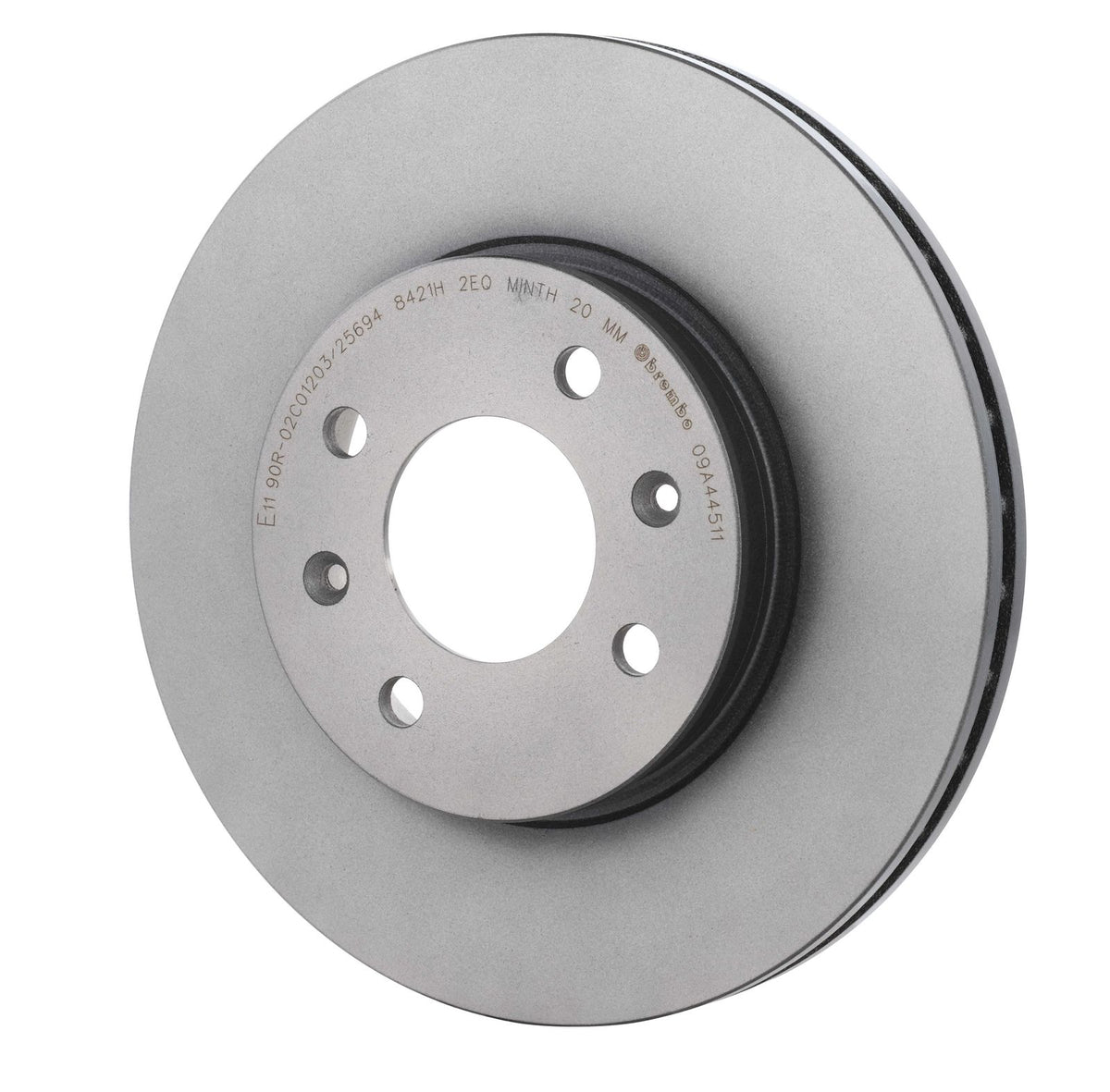 PRIME UV Coated Front Disc Brake Rotor - 09.A445.11_09